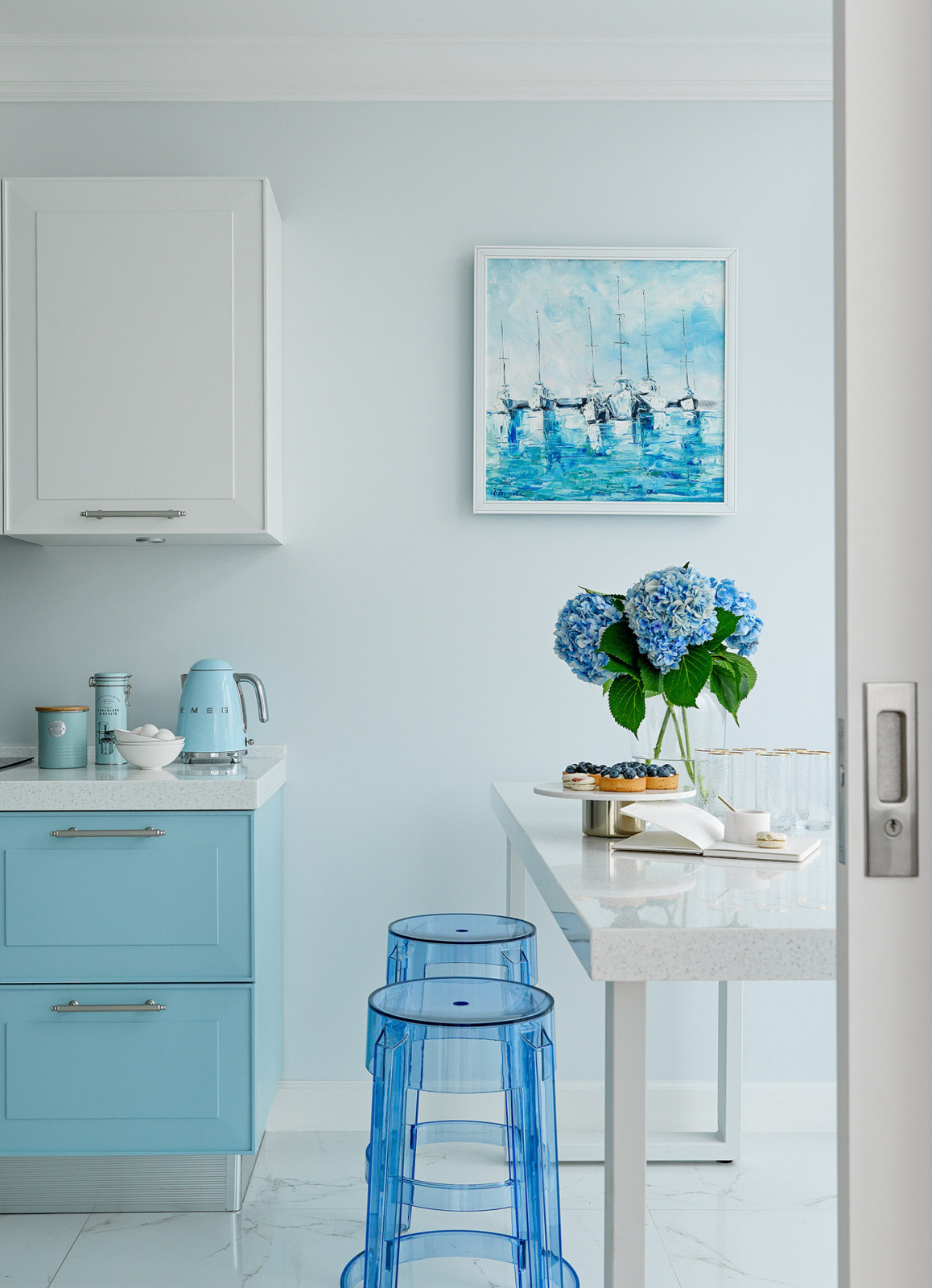 Shades of blue