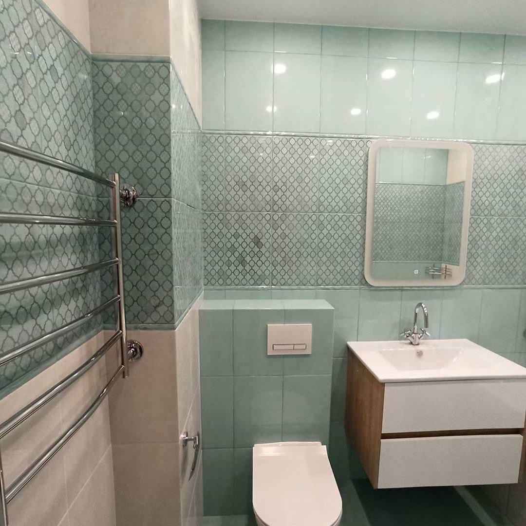 Ремонт ванной комнаты..