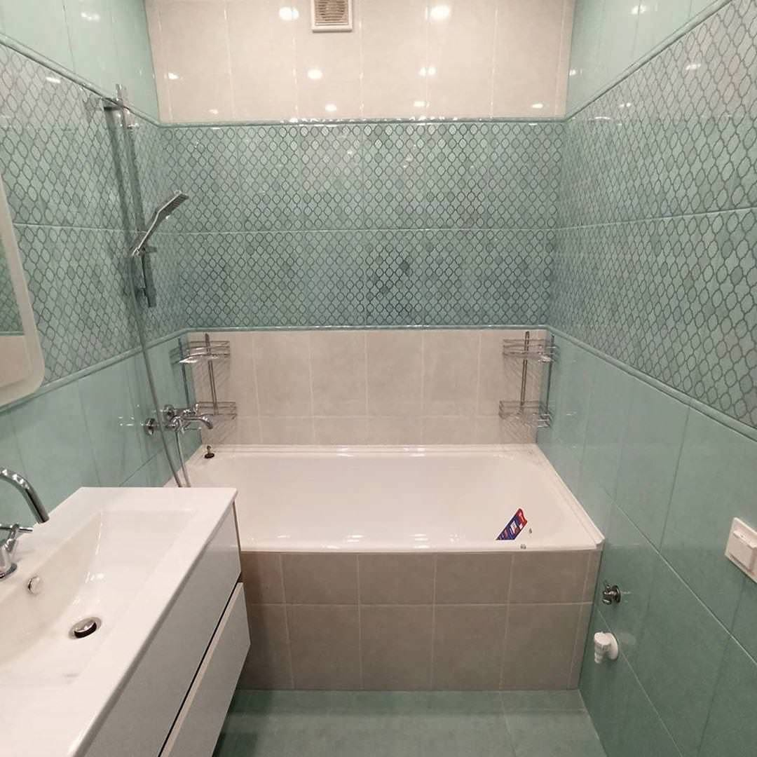 Ремонт ванной комнаты..