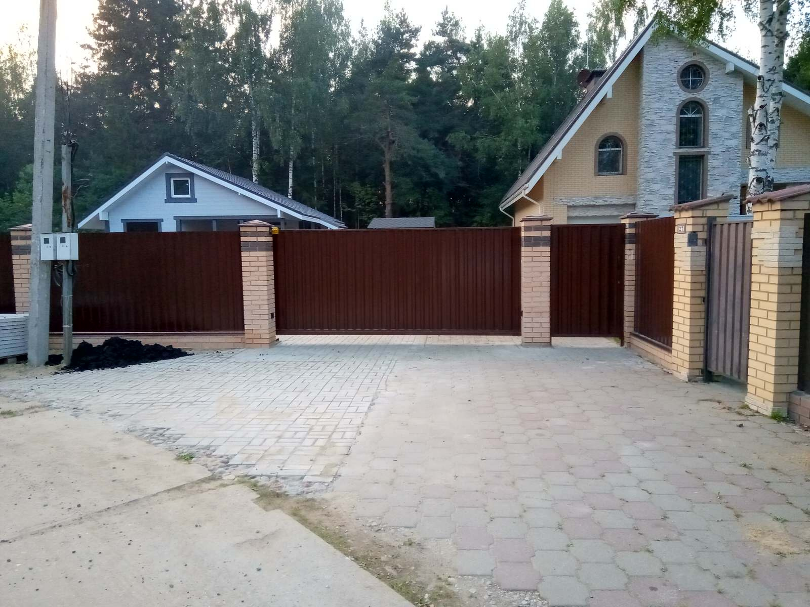 Откатные ворота