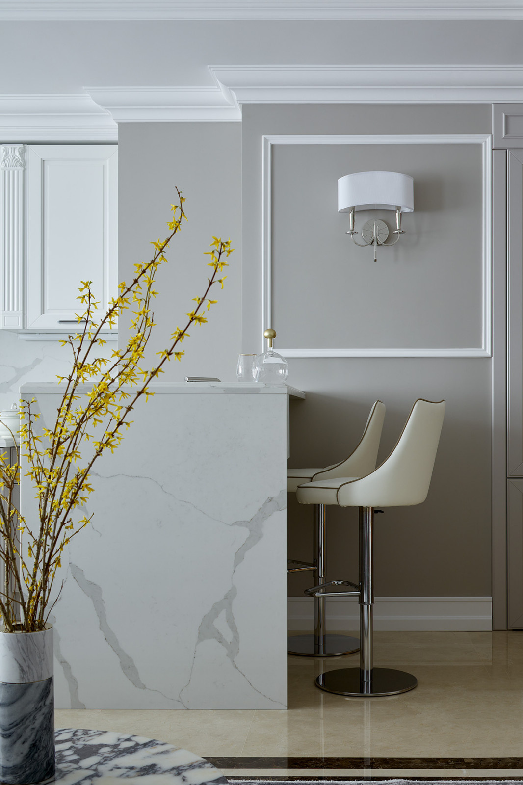 Элегантная квартира с элементами ар-деко