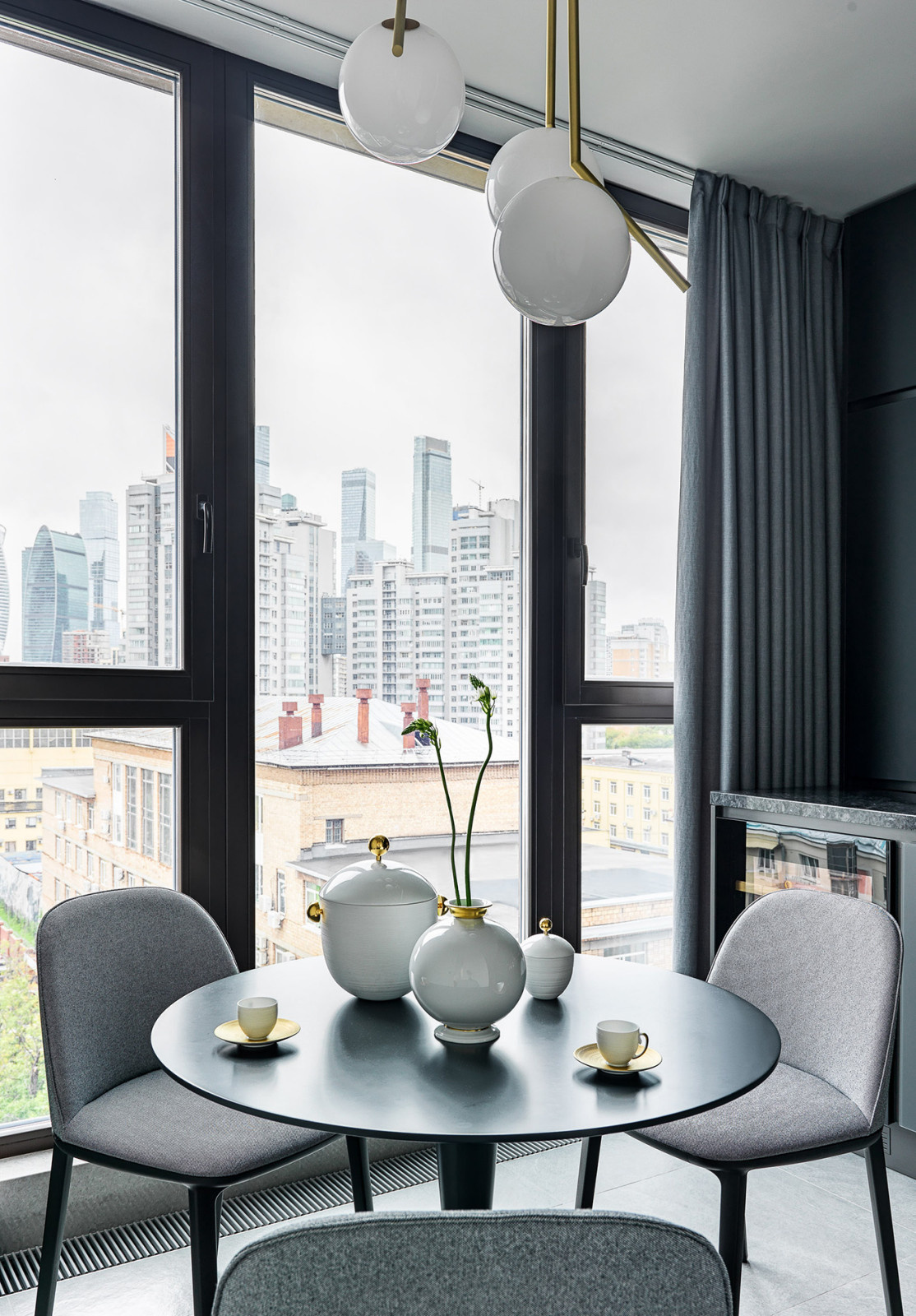 Apartment with a view of Moscow City