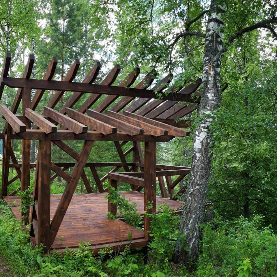 Обложка проекта: Эскиз беседки для Елены