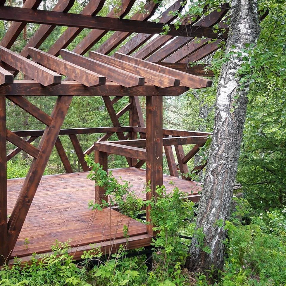 Эскиз беседки для Елены