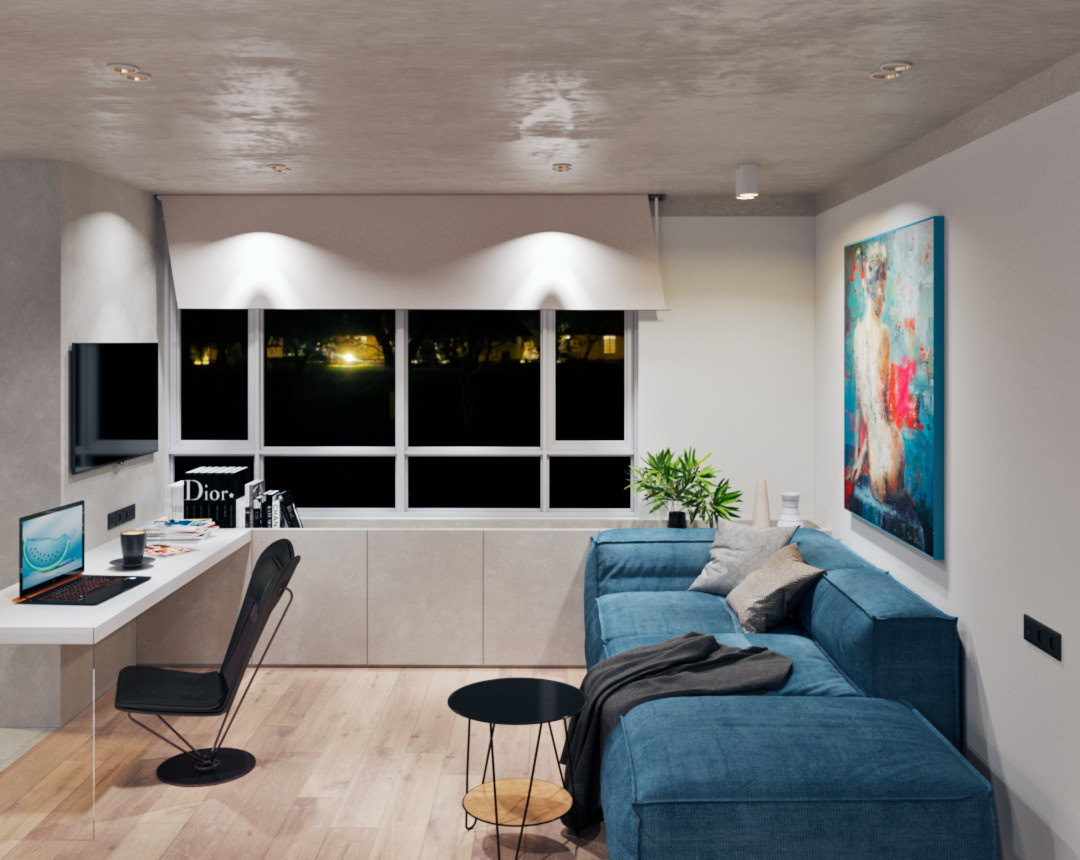 Квартира-студия программиста пр.Победителей