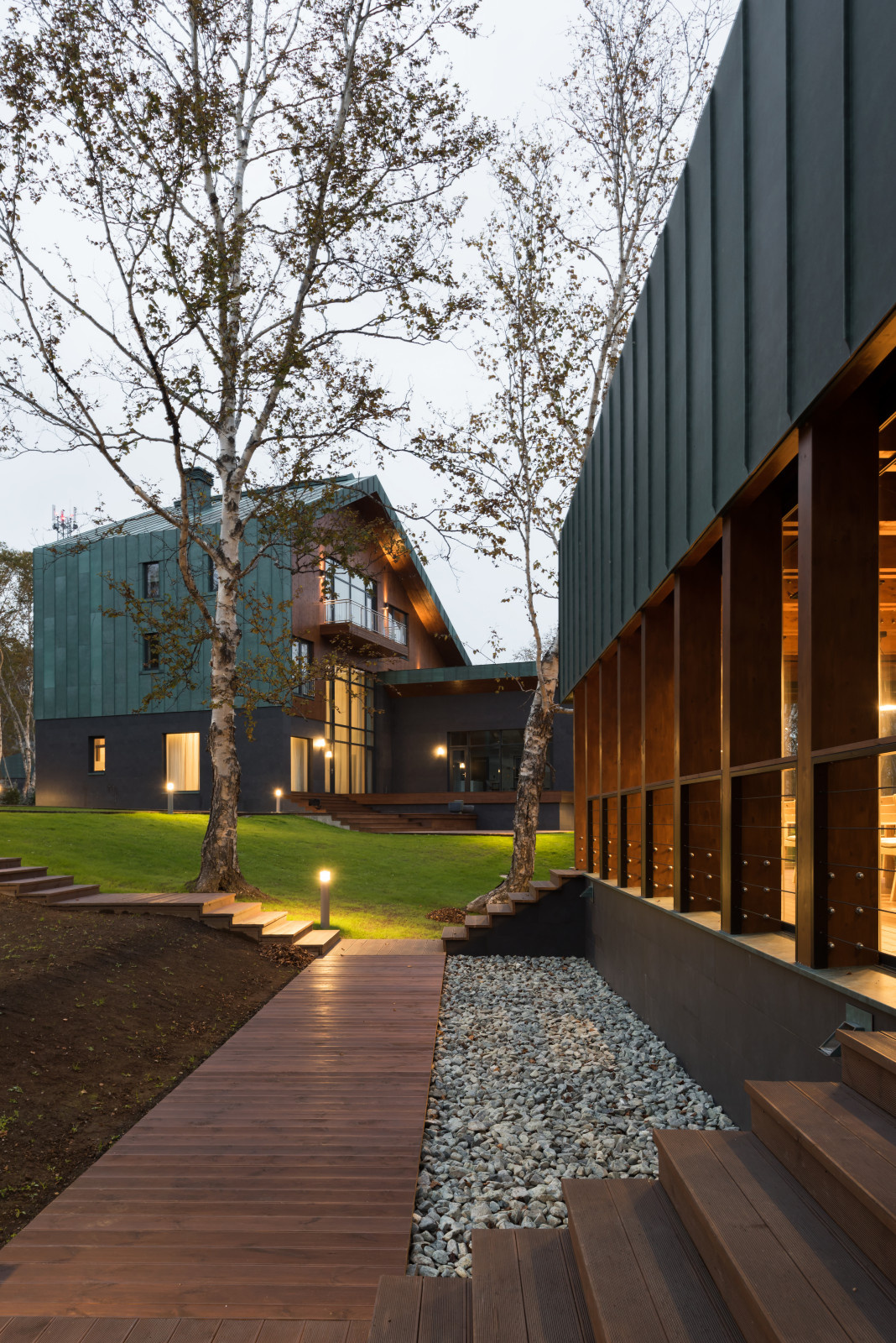 Houzz тур: Дом на Камчатке с видом на вулканы