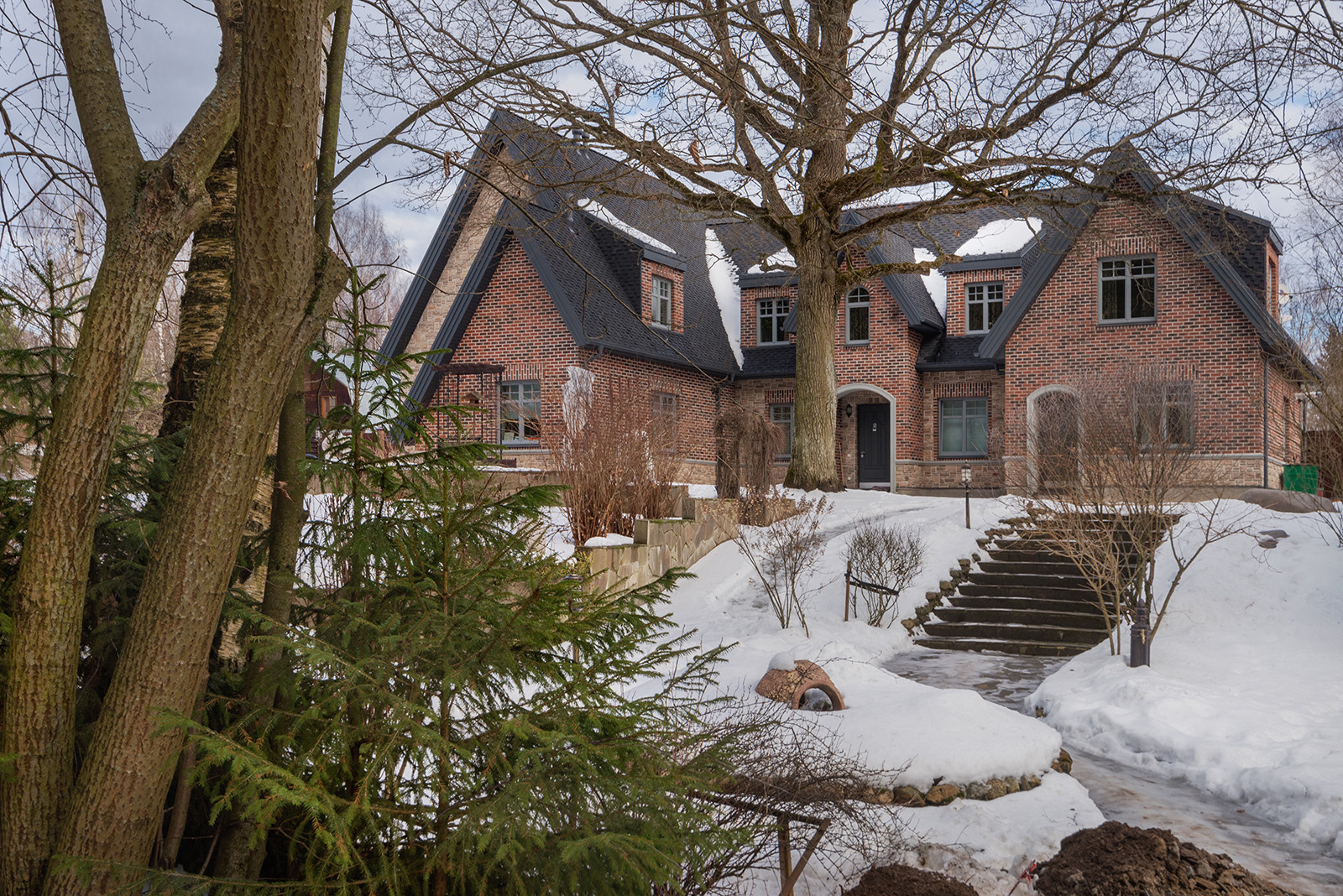 Загородный дом в стиле Тюдор