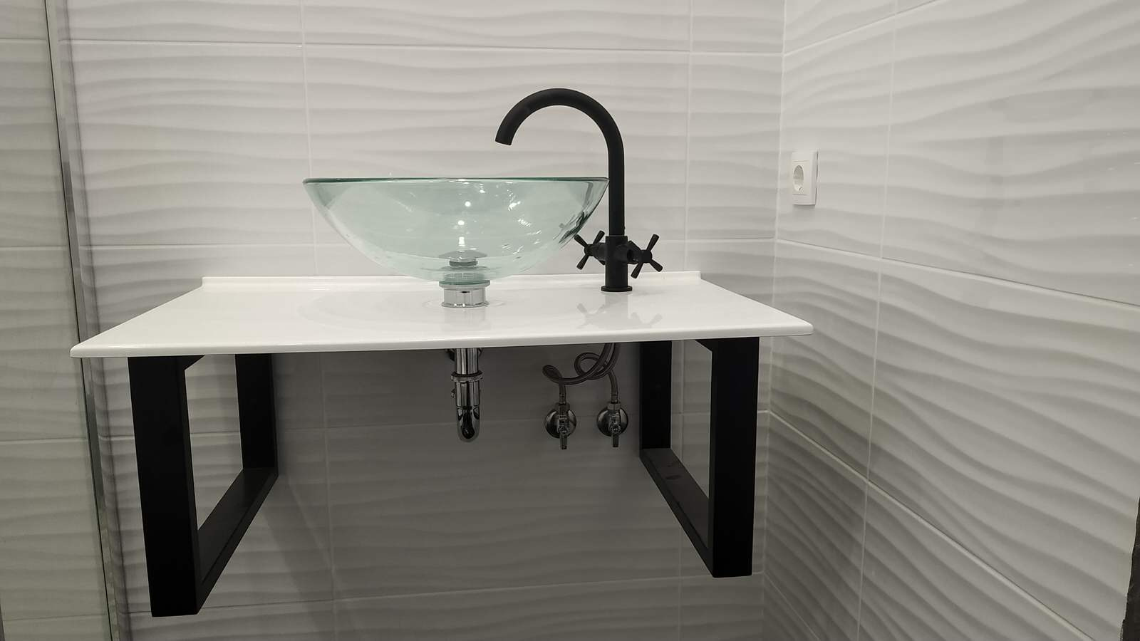 Ванная комната "Белые росы" №1