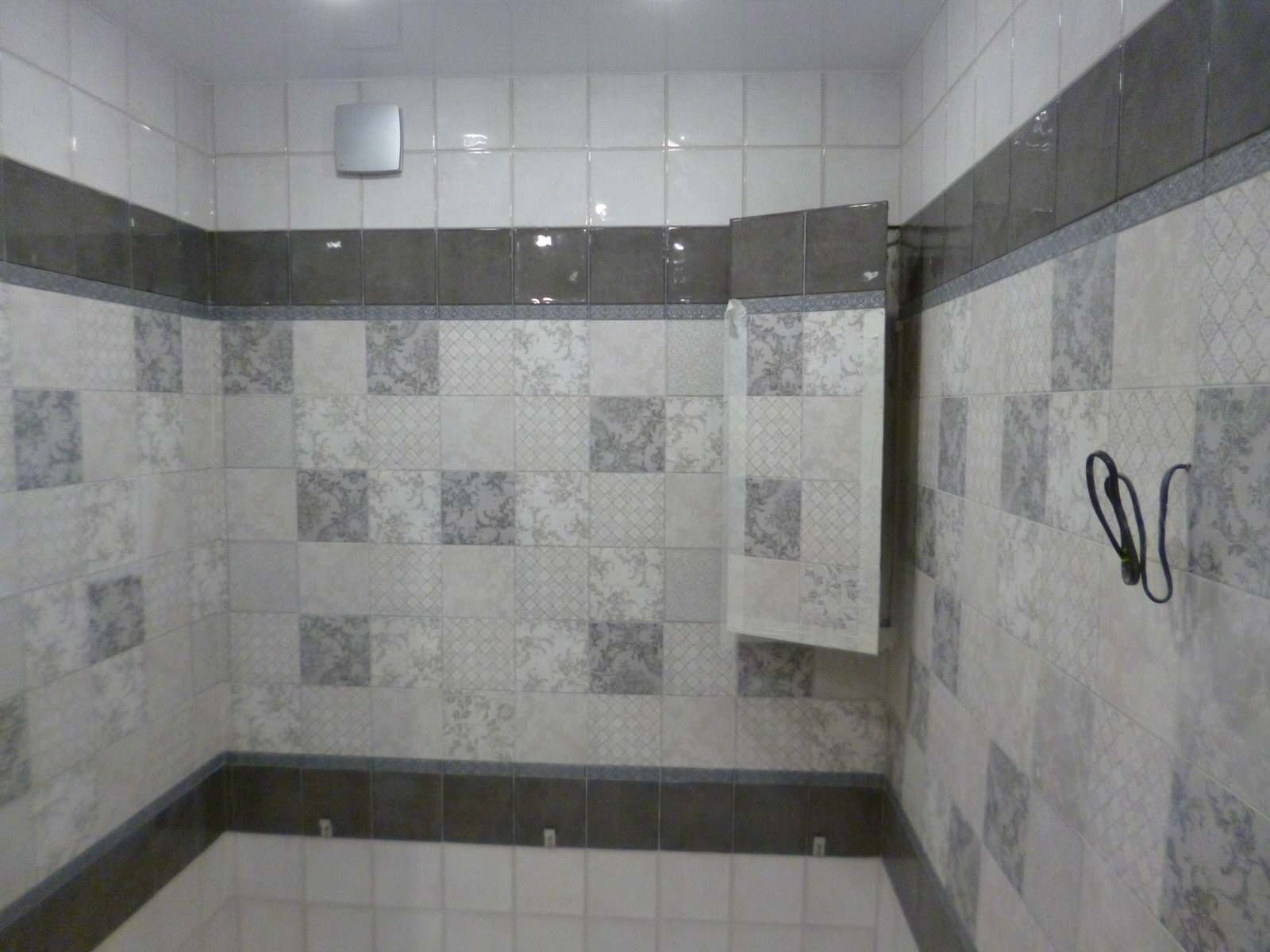 Обложка проекта: Ванная комната "Белые росы" № 2