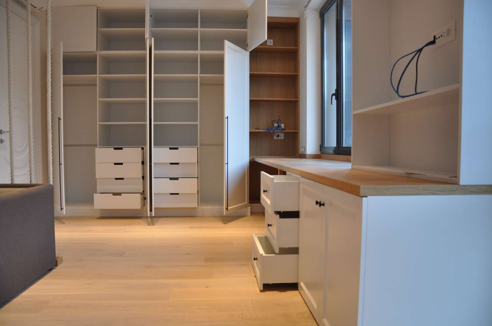 Мебель для проекта ЖК Сколково