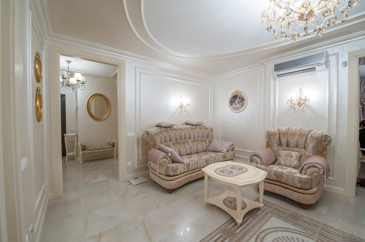 Двухуровневая квартира. Неоклассика (150 кв м).