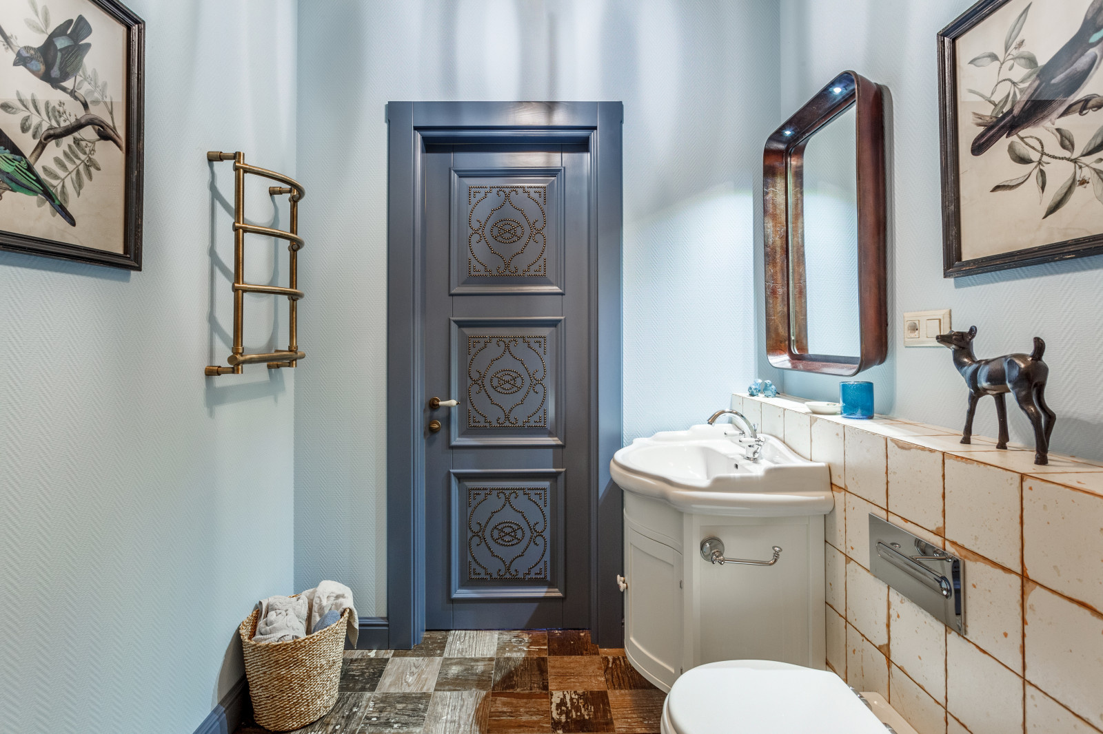 WC в частной усадьбе