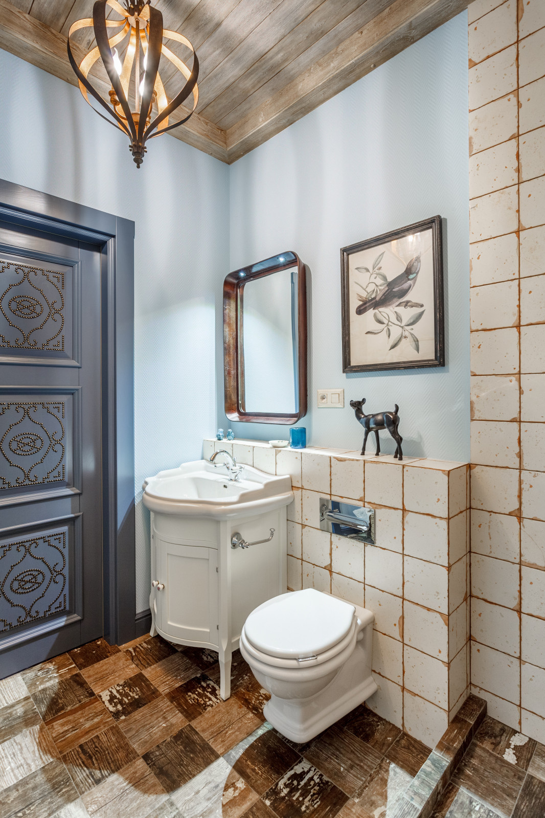 WC в частной усадьбе