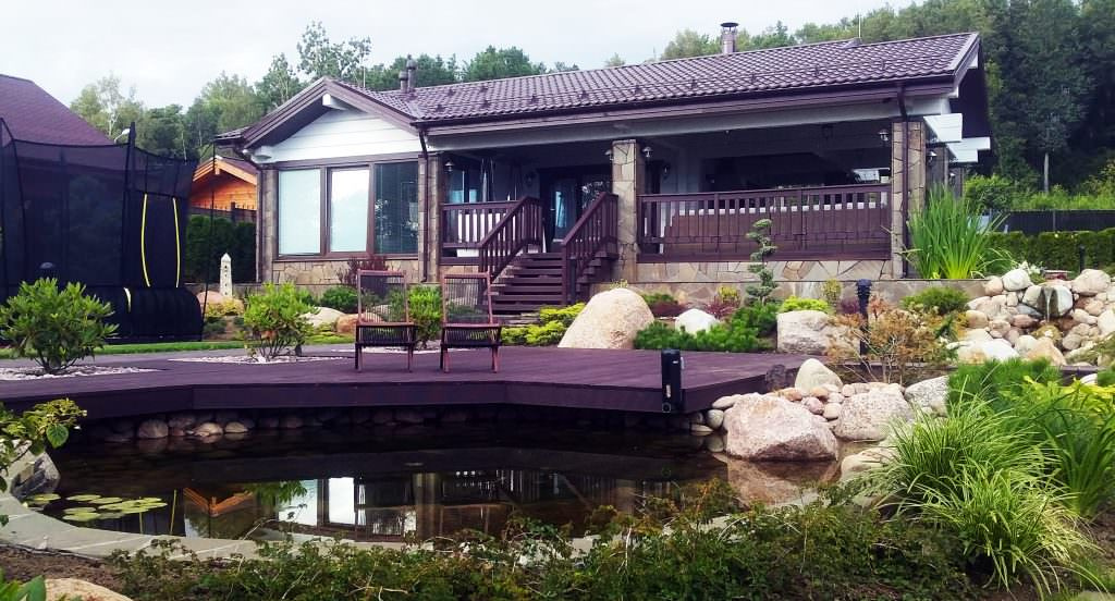 Усадьба на берегу залива