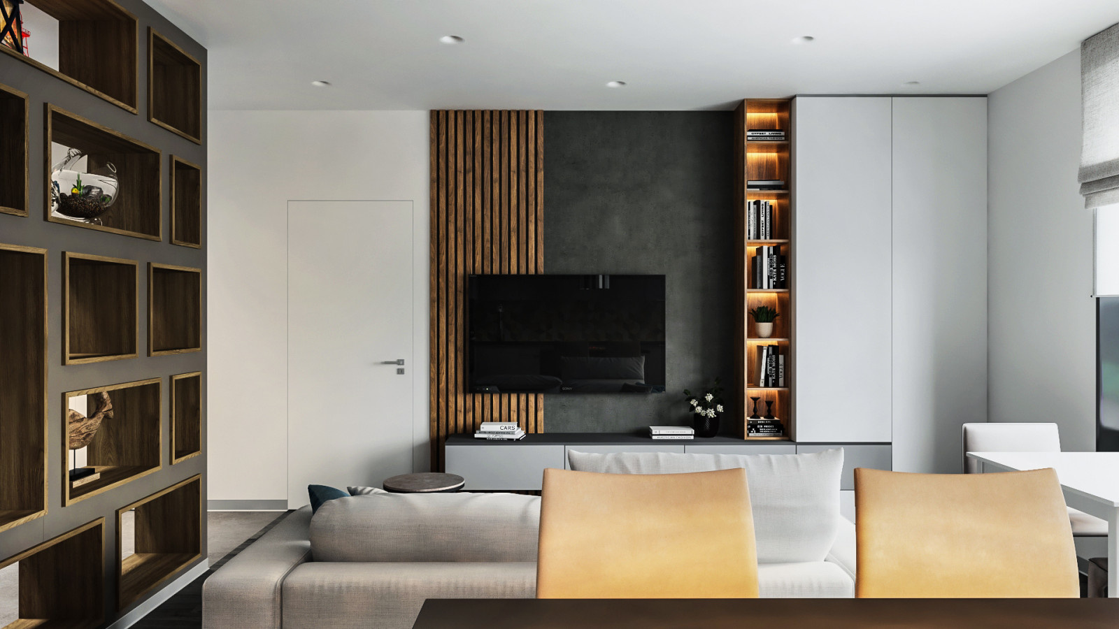 Дизайн интерьера квартиры в ЖК «Маяковский», Москва)