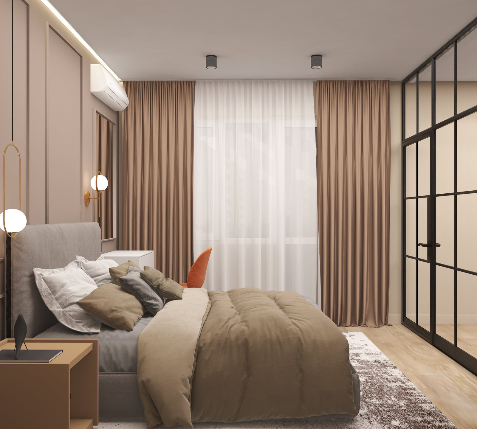 Квартира для семейной пары 62,3 кв.м.