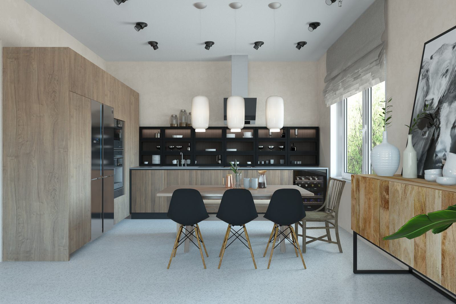 Двухэтажный дом площадью 140м2