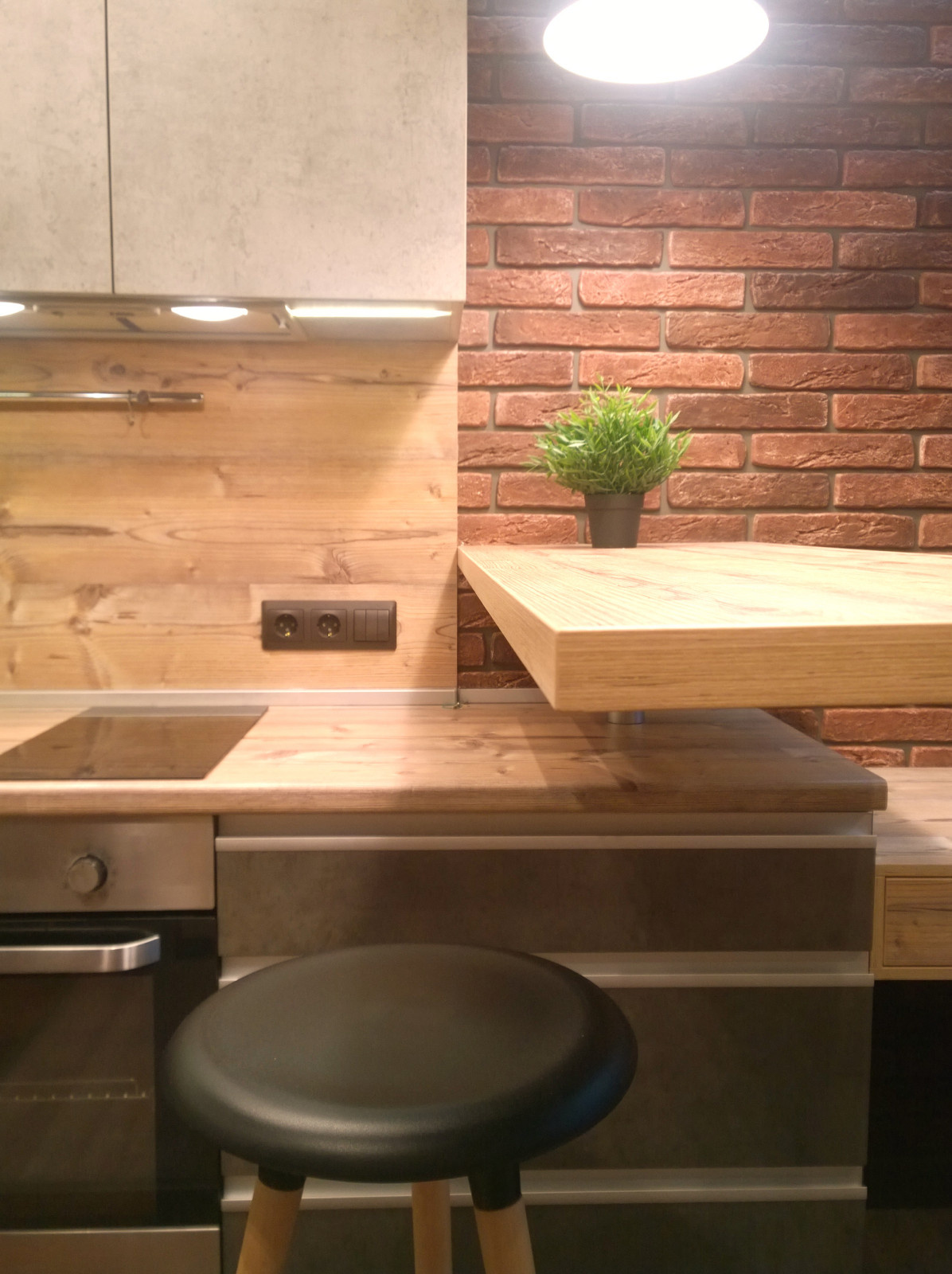 Гостиная LOFT. 2018 г. Реализация.