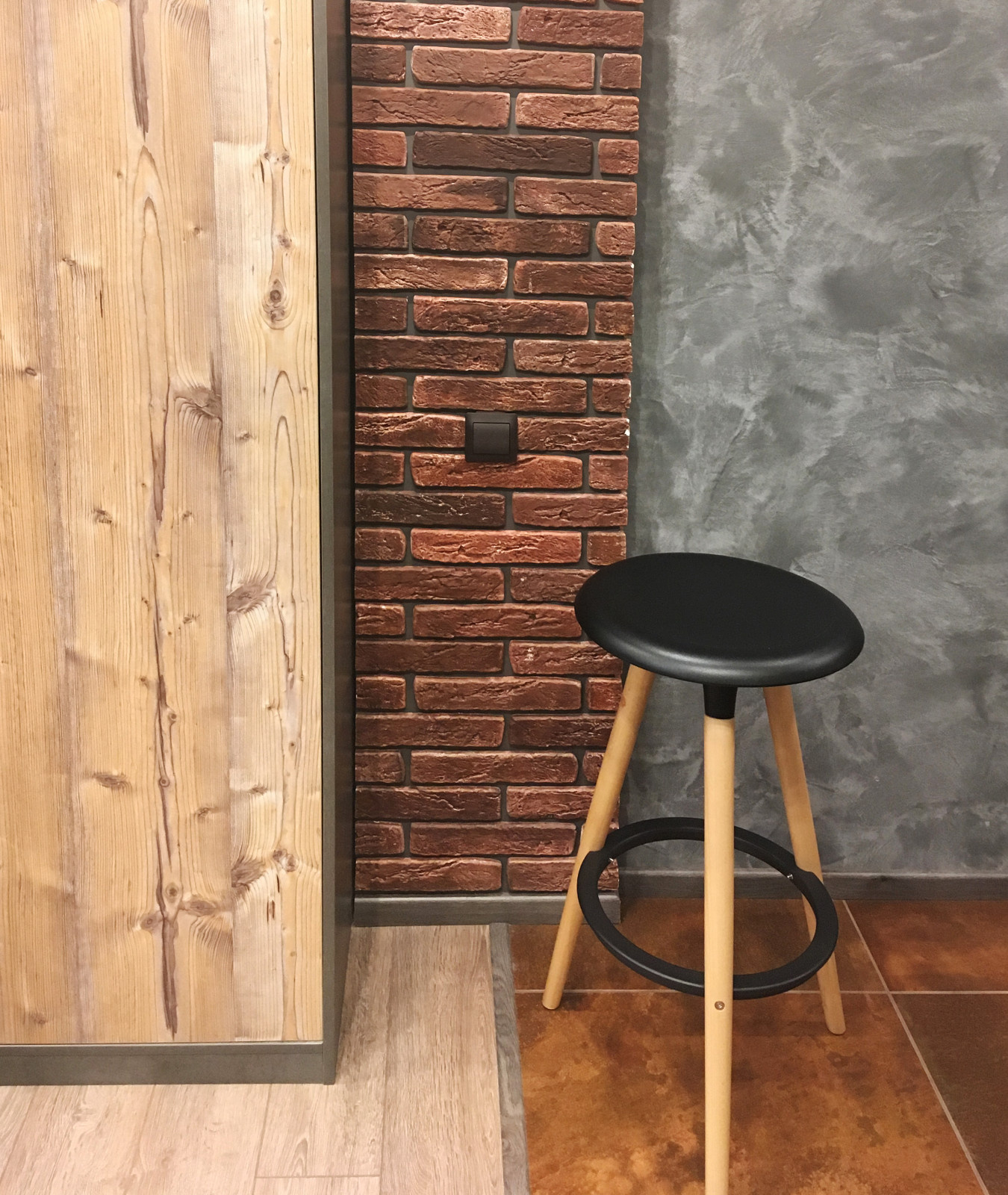 Гостиная LOFT. 2018 г. Реализация.