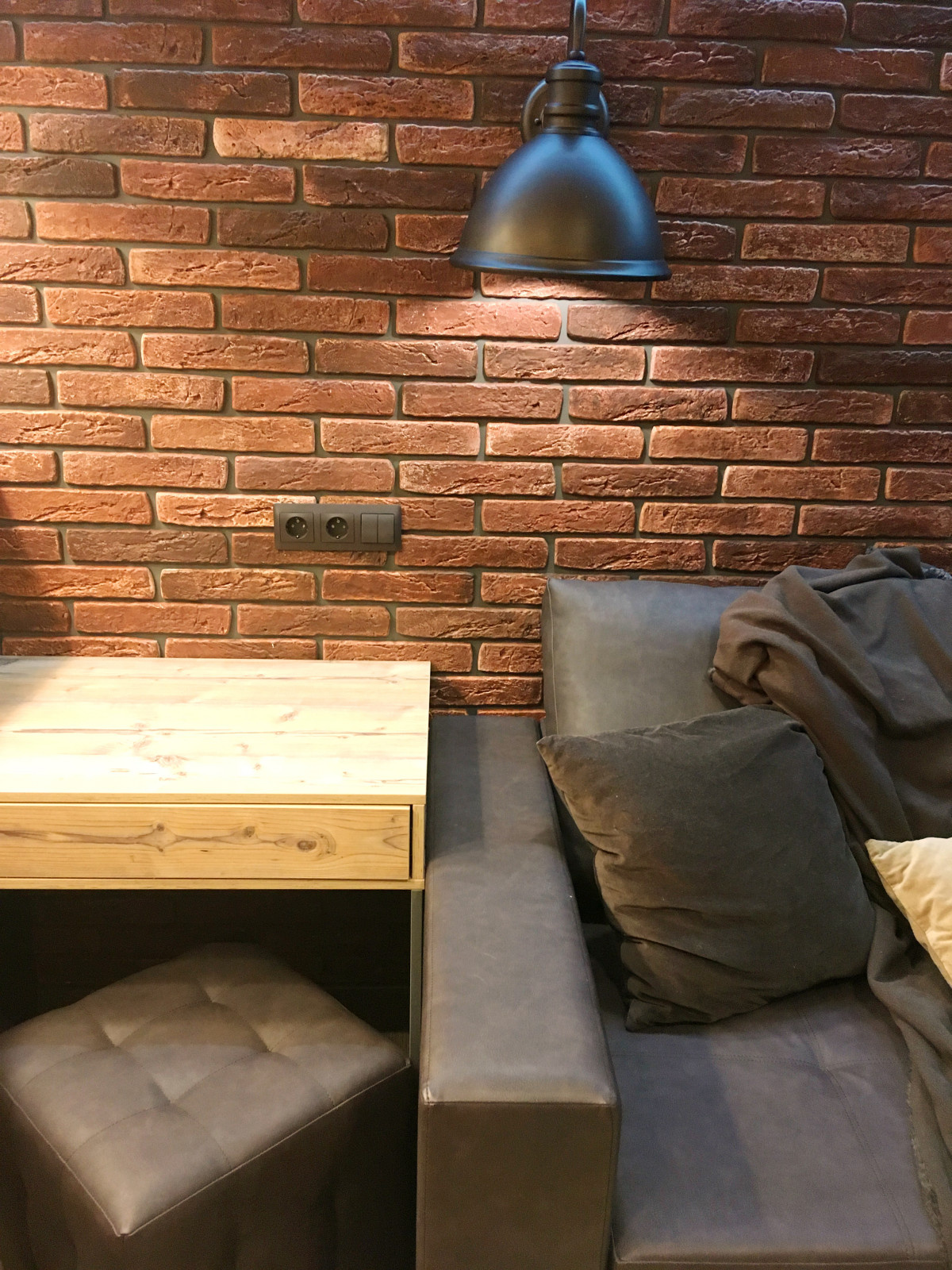 Гостиная LOFT. 2018 г. Реализация.