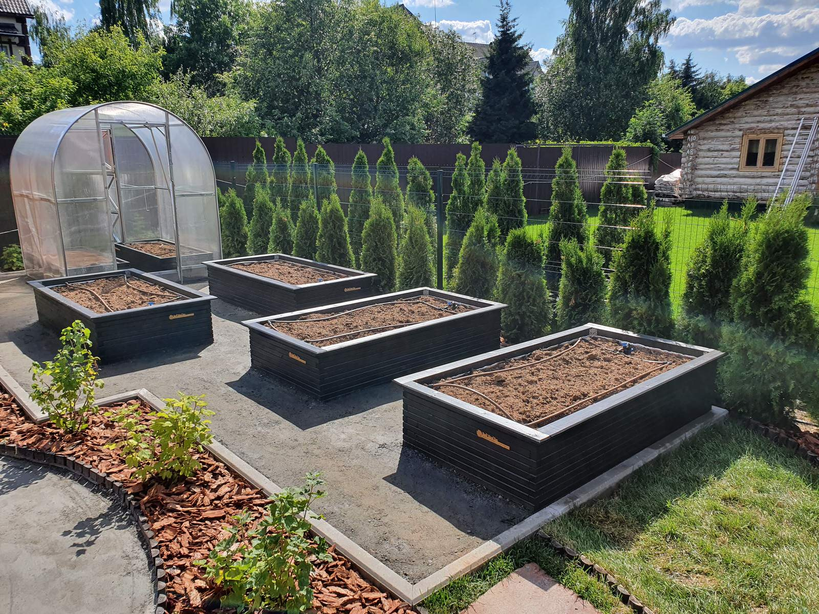 Обустройство приусадебного участка с нуля под ключ