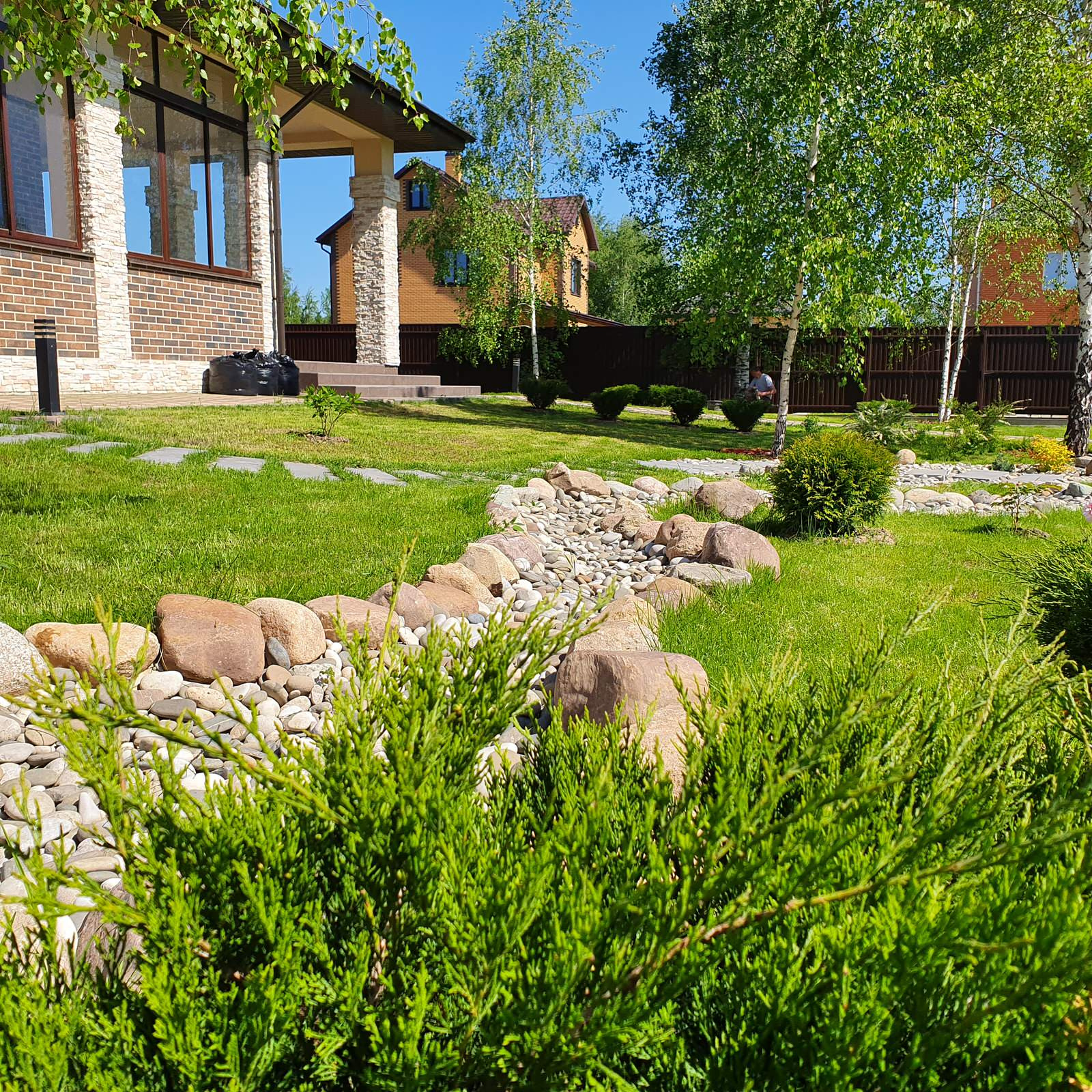 Озеленение под ключ объекта Заказчика