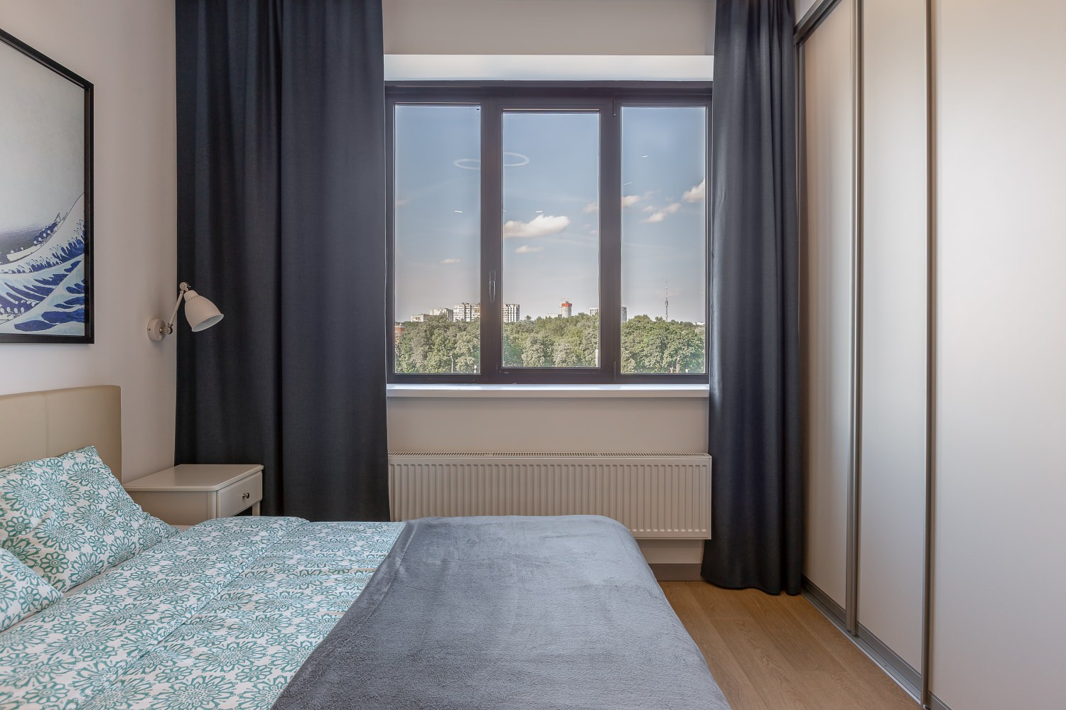 Черно-белый интерьер