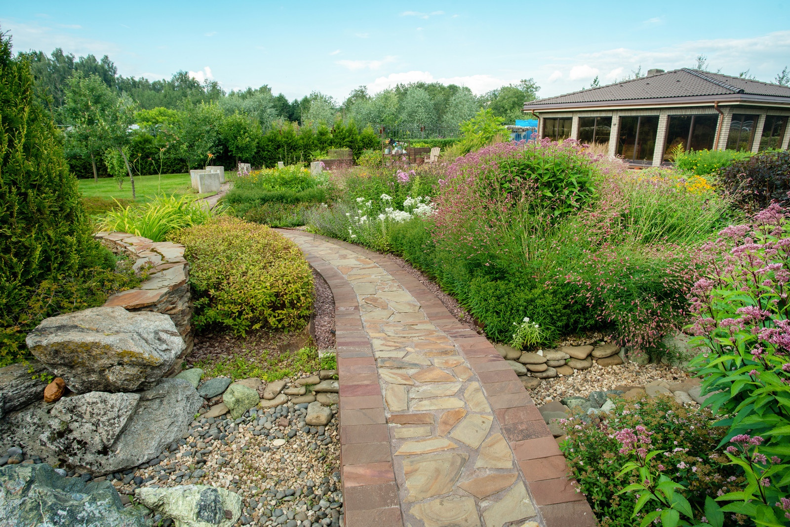 Проект Сада  в "Бельгийской деревне "