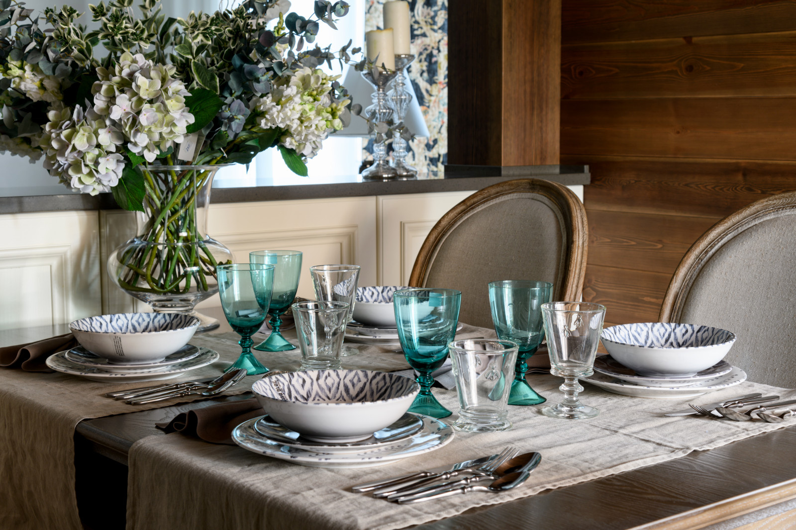 Квартира с атмосферой загородного дома