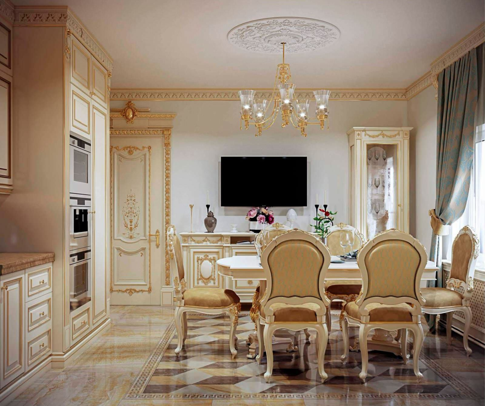 Обложка проекта: Кухня в бежевых тонах от Mirt