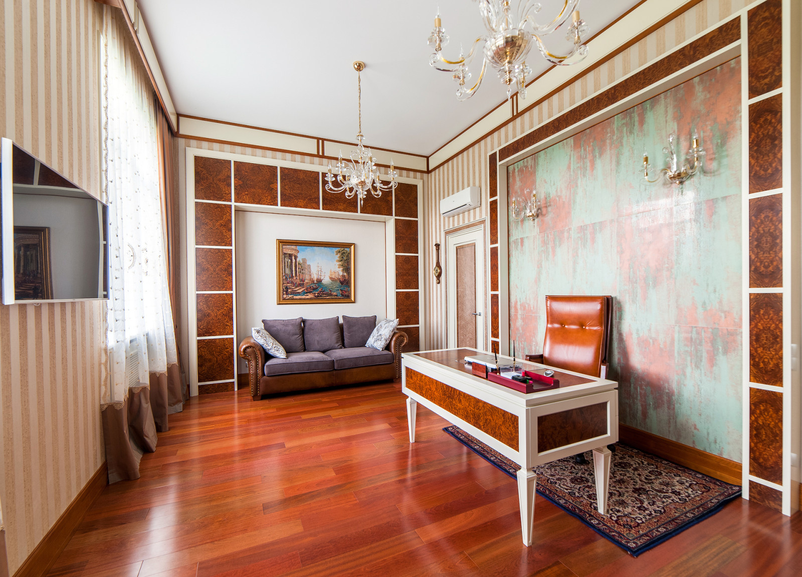 Обложка проекта: Кабинет в современном стиле от Mirt