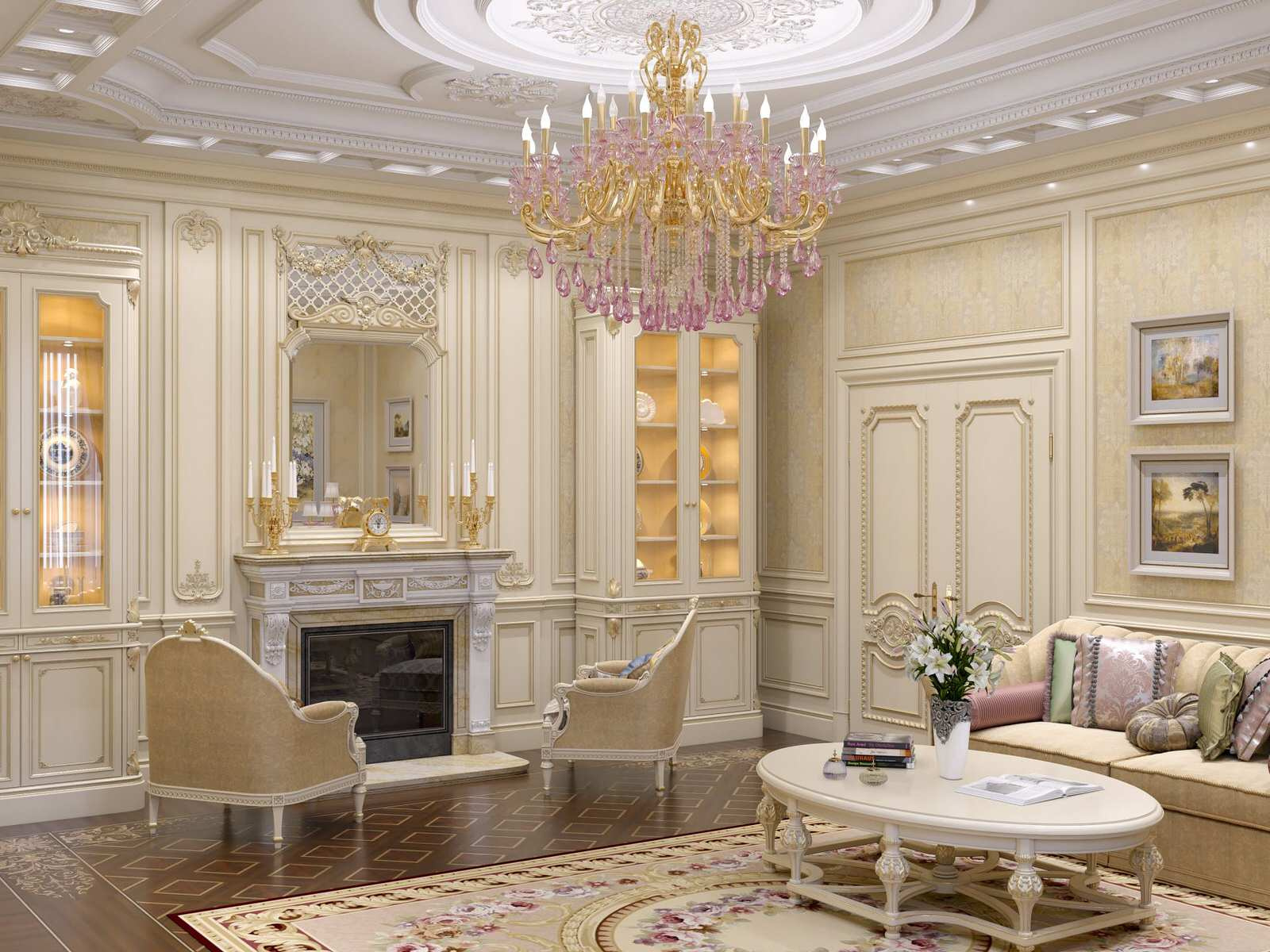 Обложка проекта: Дизайн гостиной в светлых тонах от Mirt