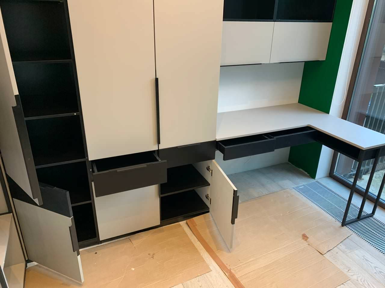 Угловой Шкаф с рабочим местом