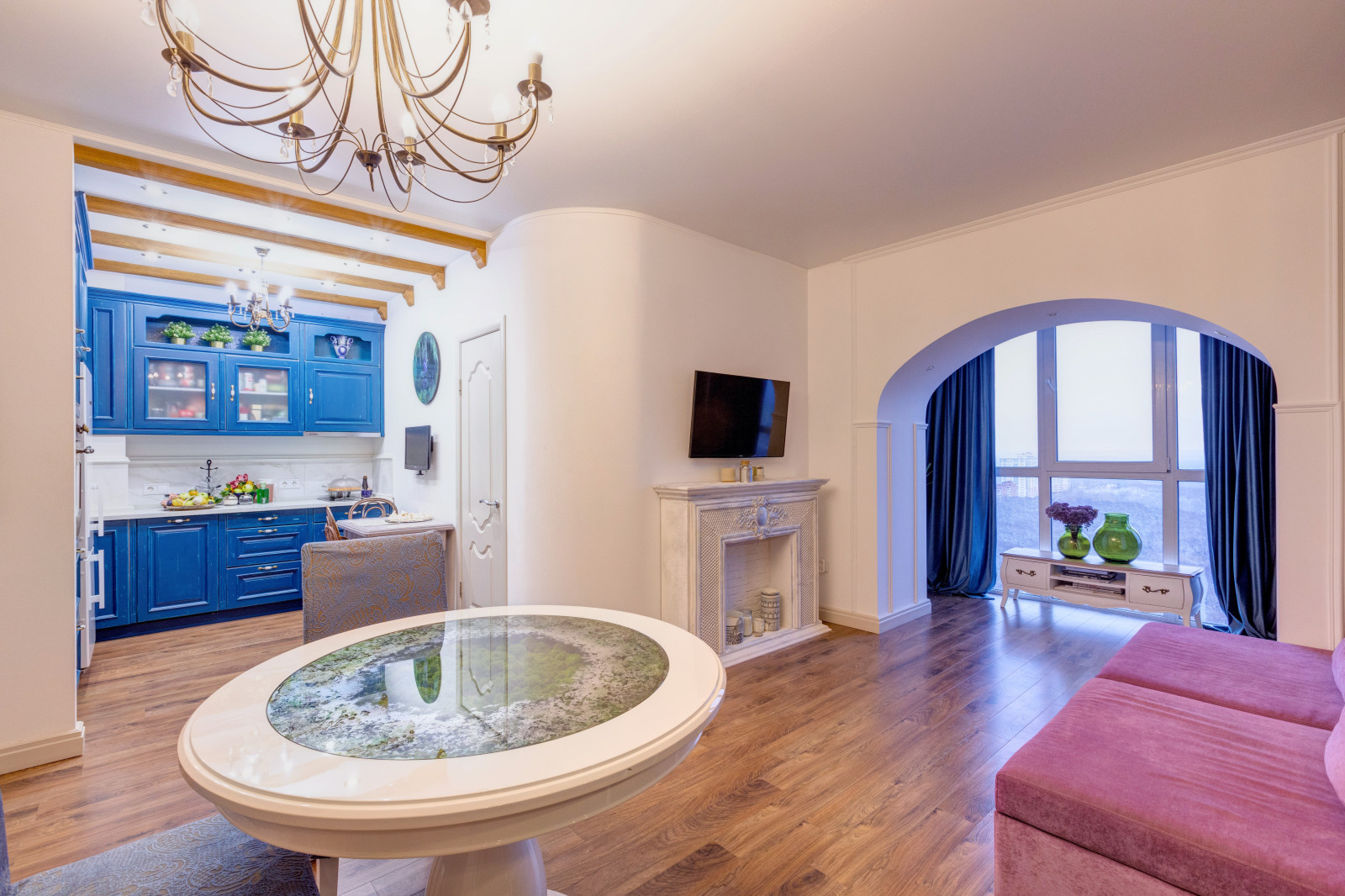 Живописный интерьер