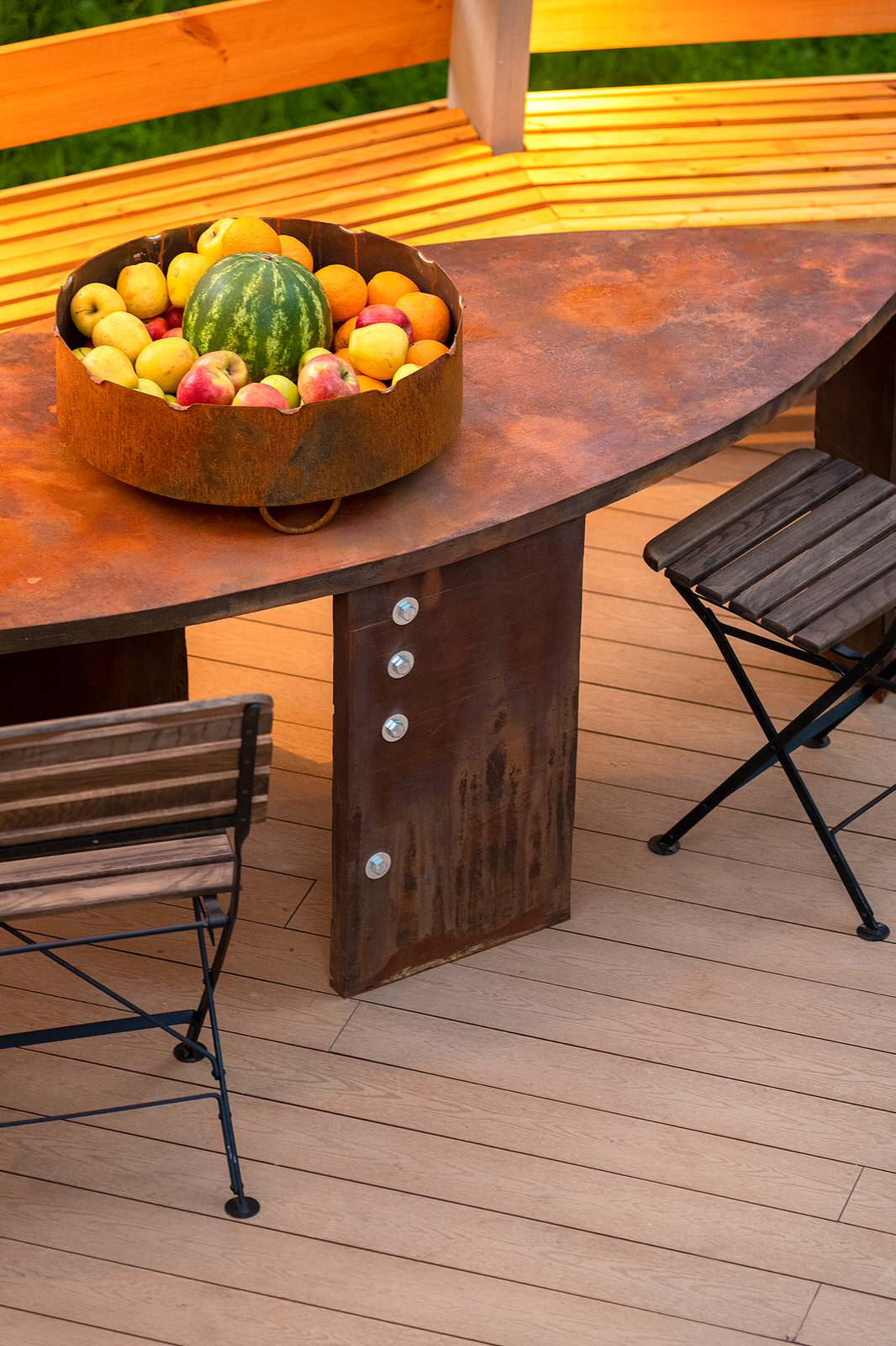 Необычная веранда (и терраса) к Необычному Дому (проект "Фазенда-лайф")