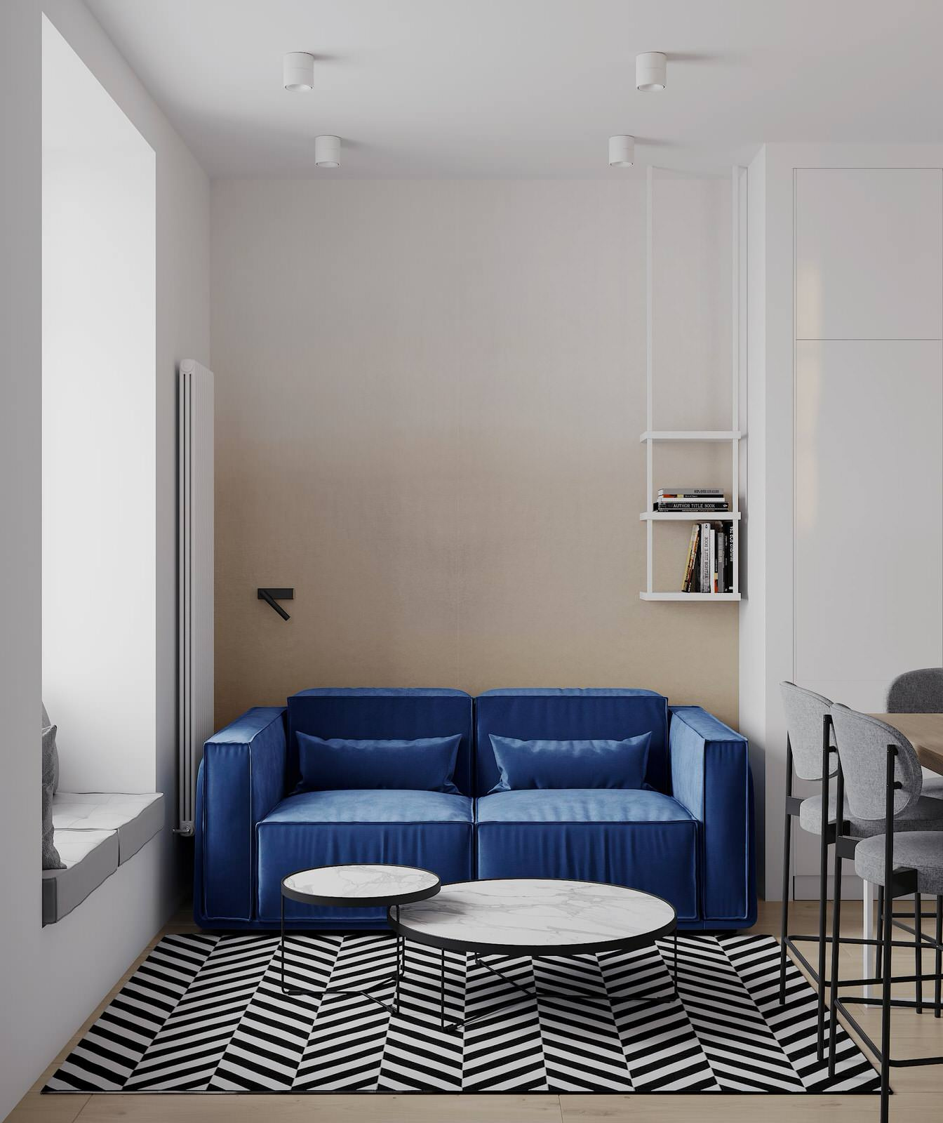 Квартира в стиле минимализм