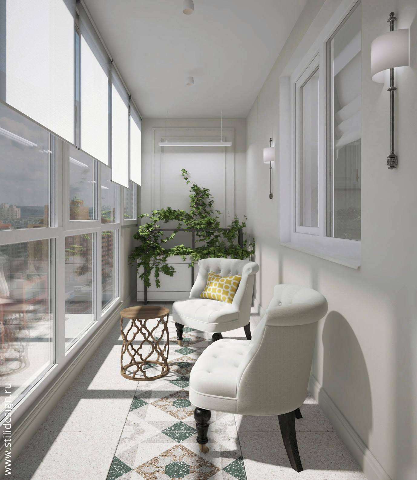 Современная / Американская классика. Квартира 86 кв.м