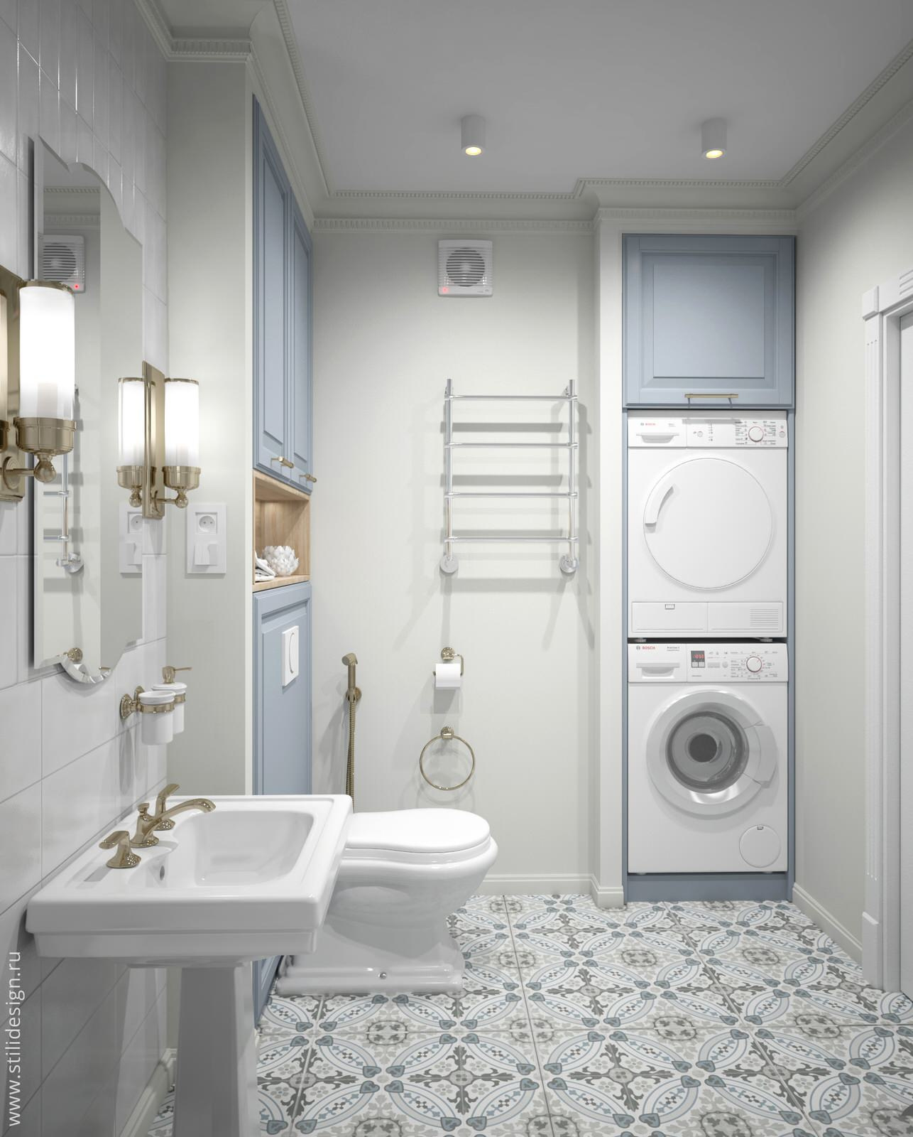 Современная / Американская классика. Квартира 86 кв.м