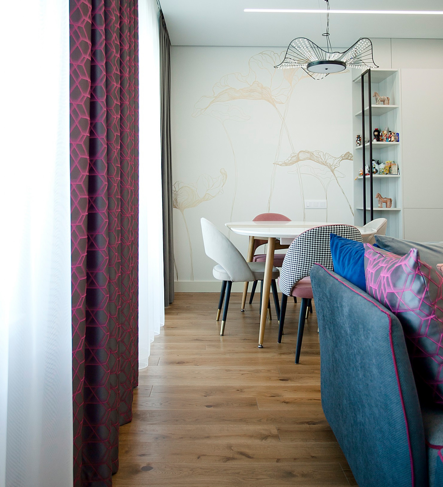 Элегантный современный интерьер квартиры в ЖК Артсити