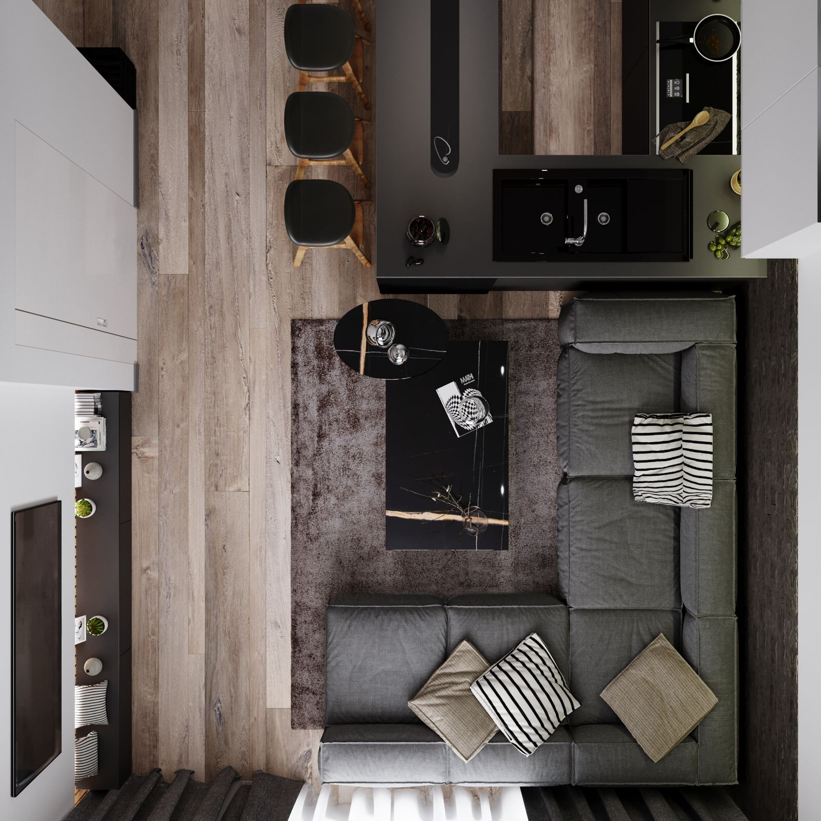 BW kitchen