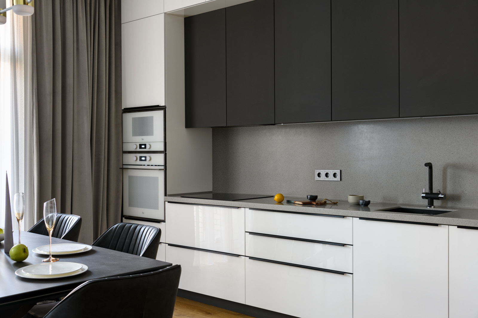 Просторная квартира с природными акцентами