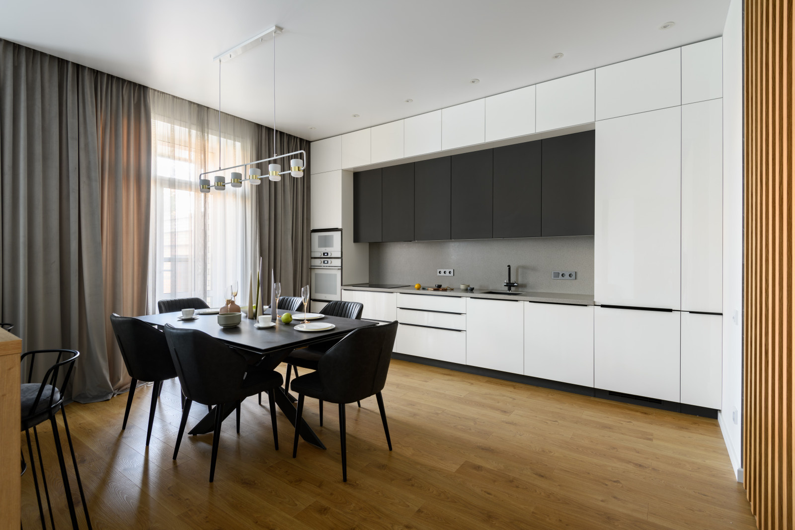 Просторная квартира с природными акцентами