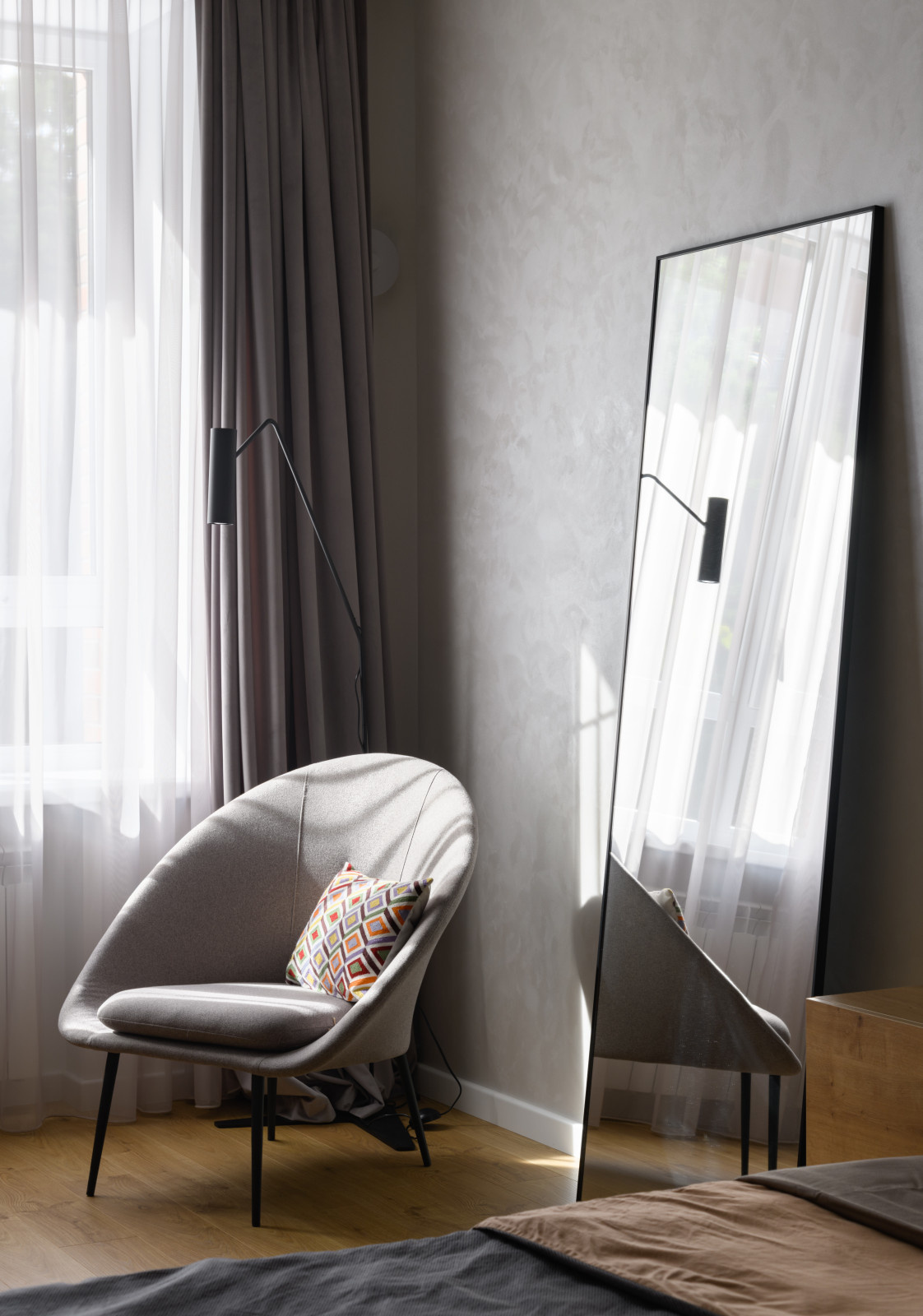 Просторная квартира с природными акцентами