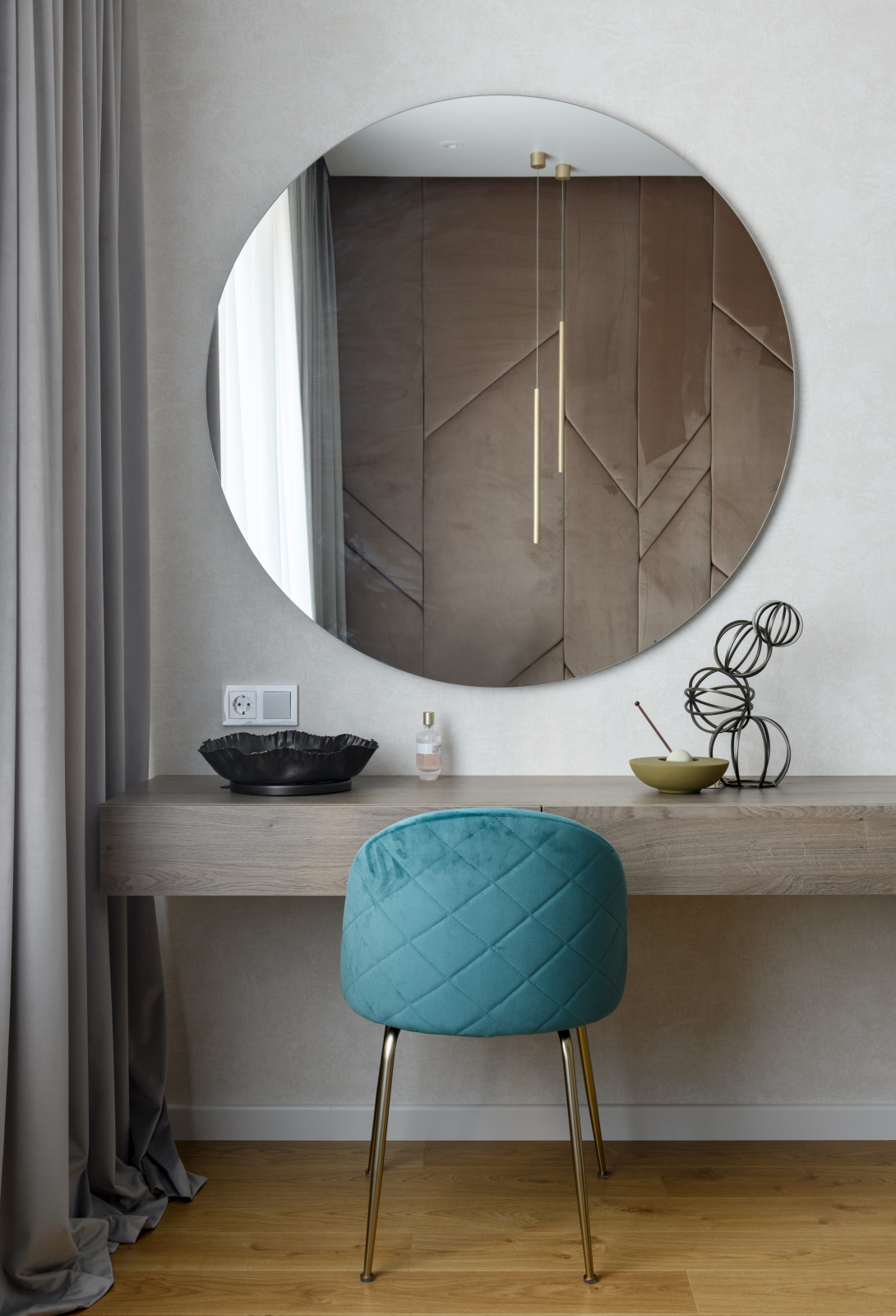 Просторная квартира с природными акцентами