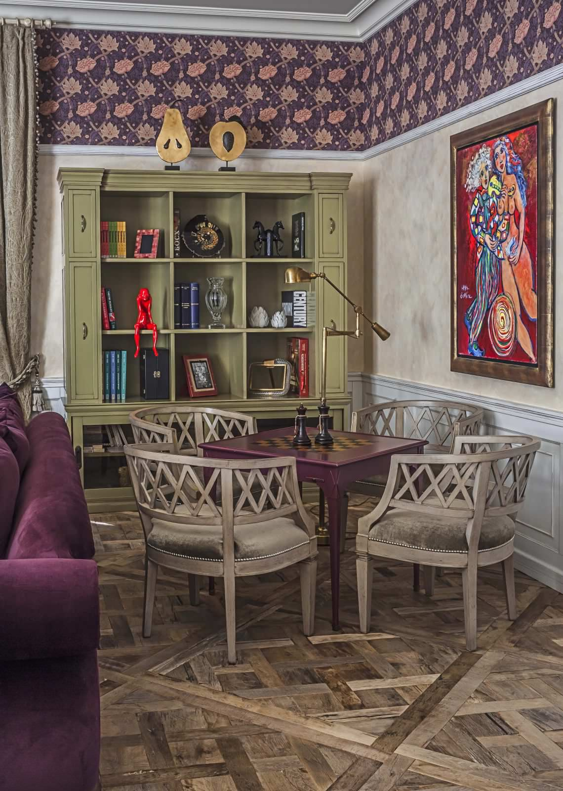 Классический модуль Версаль из амбарной доски