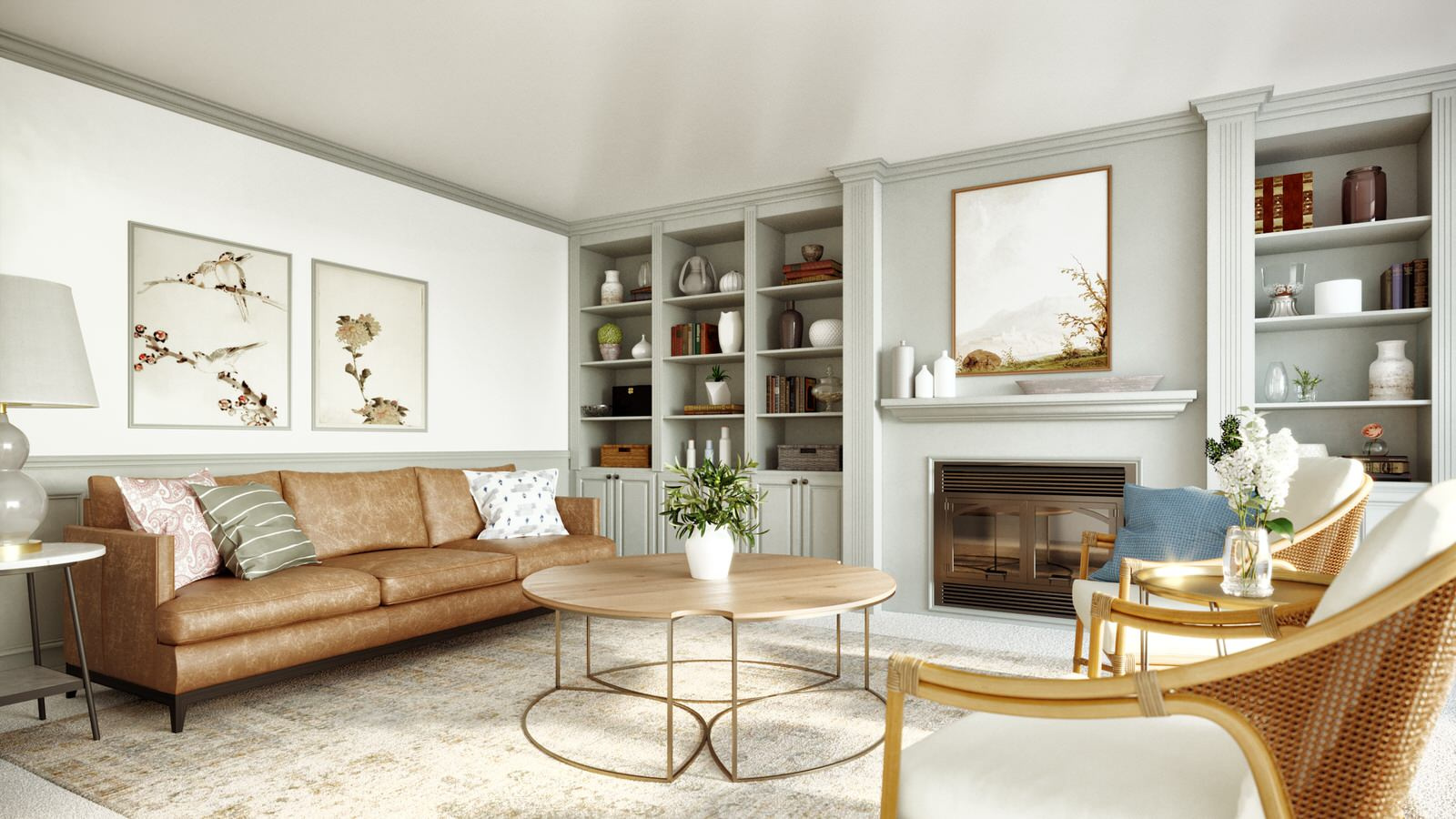 Living room render