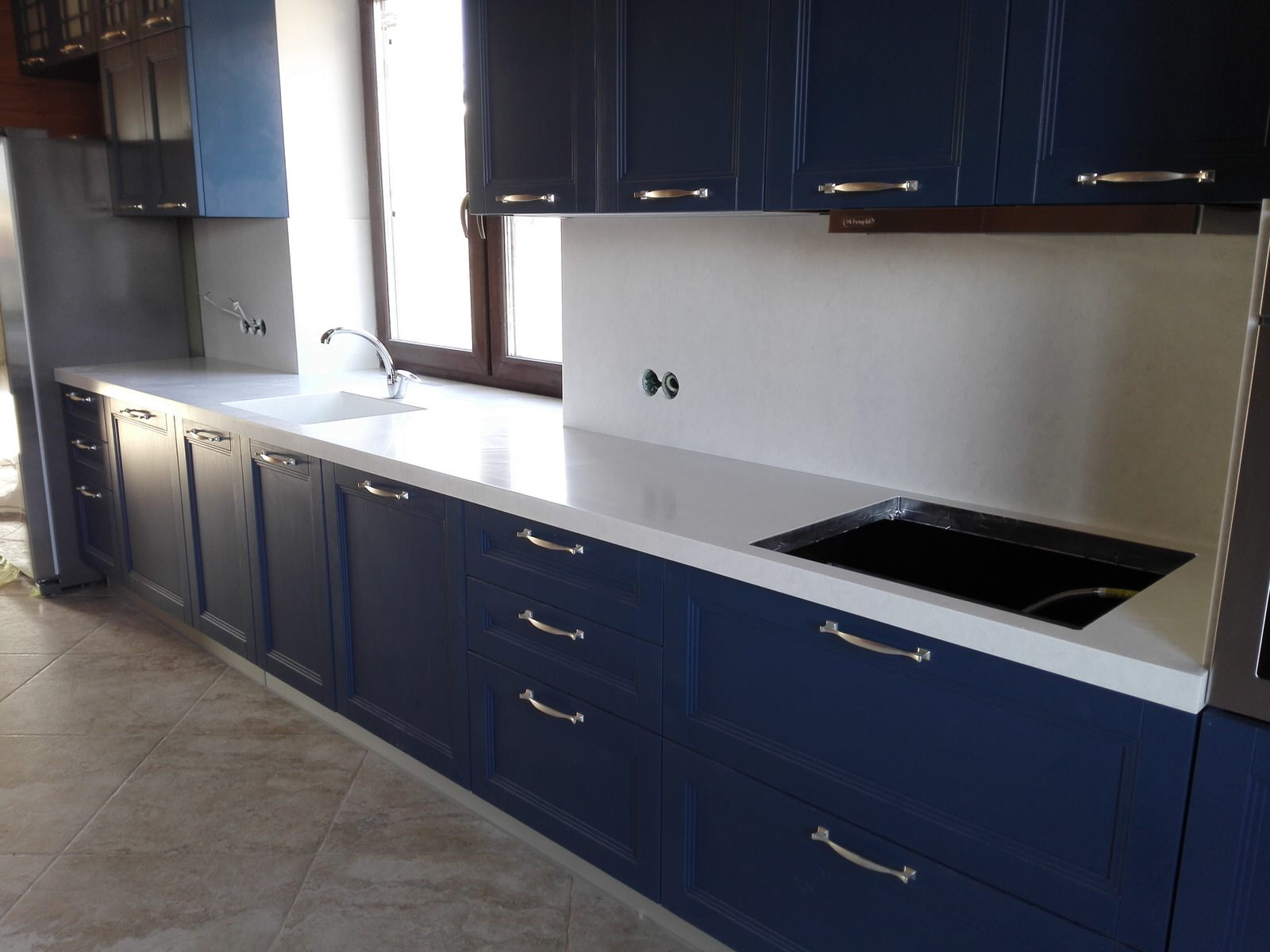 Столешницы из искусственного камня прямые