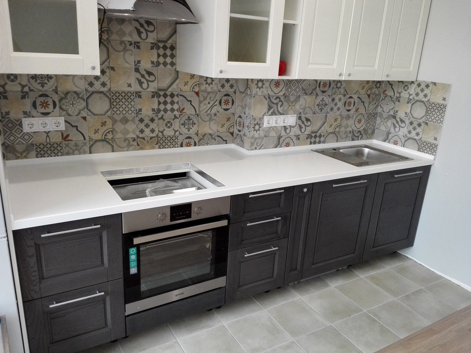 Столешницы из искусственного камня прямые