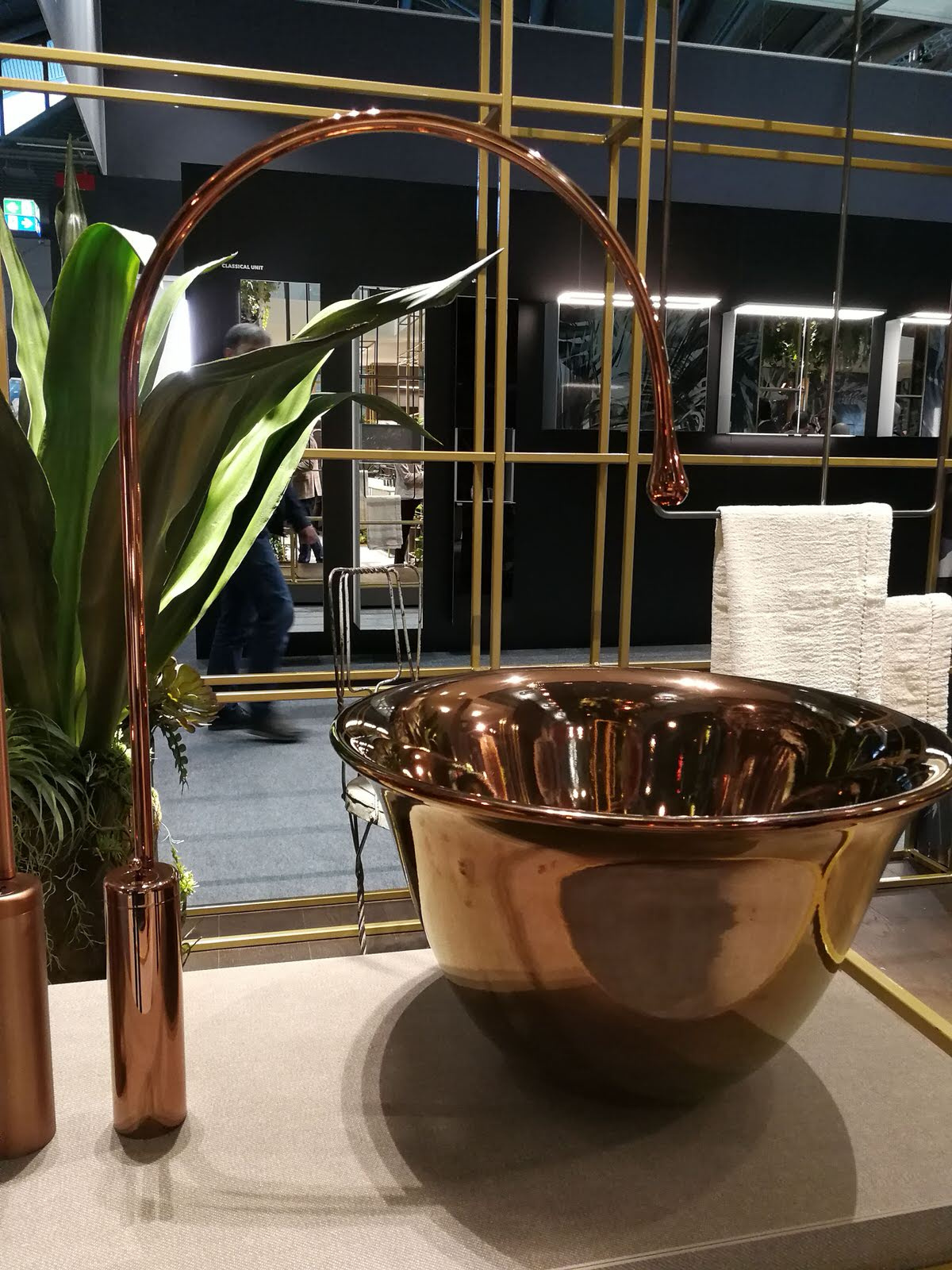 Смеситель от итальянского бренда Gessi из коллекции GOCCIA