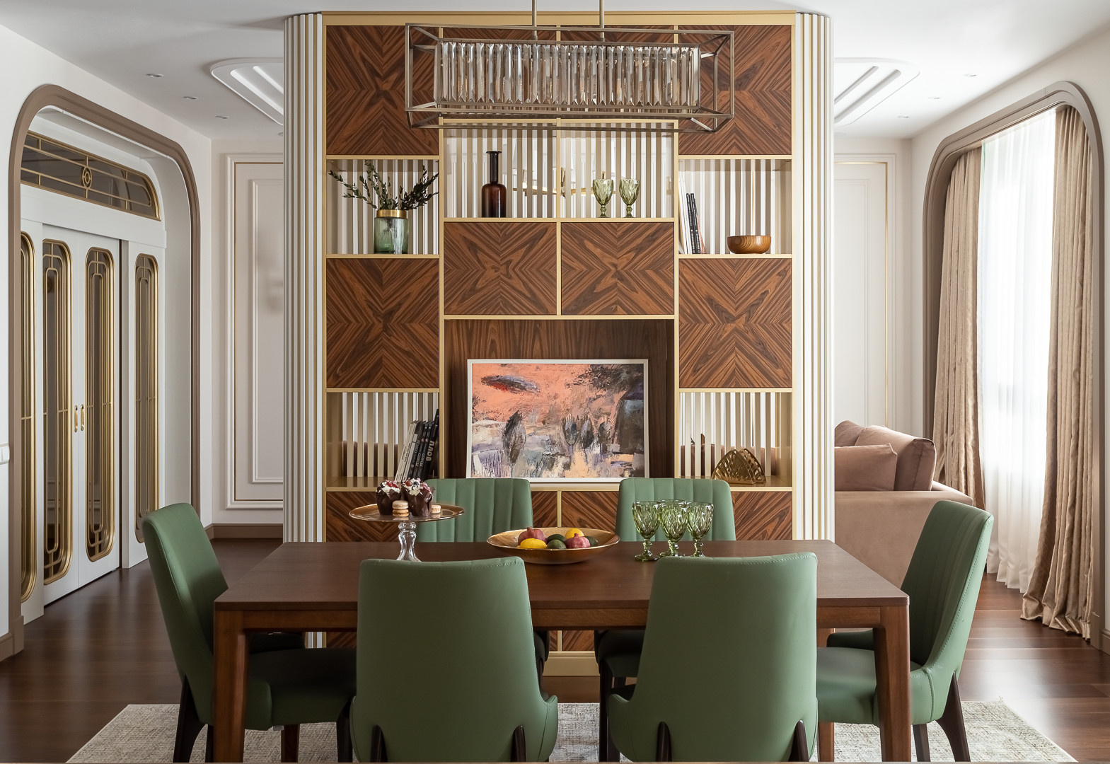 Обложка статьи: Houzz Казахстан: Интерьер с элементами ар деко в Нур-Султане